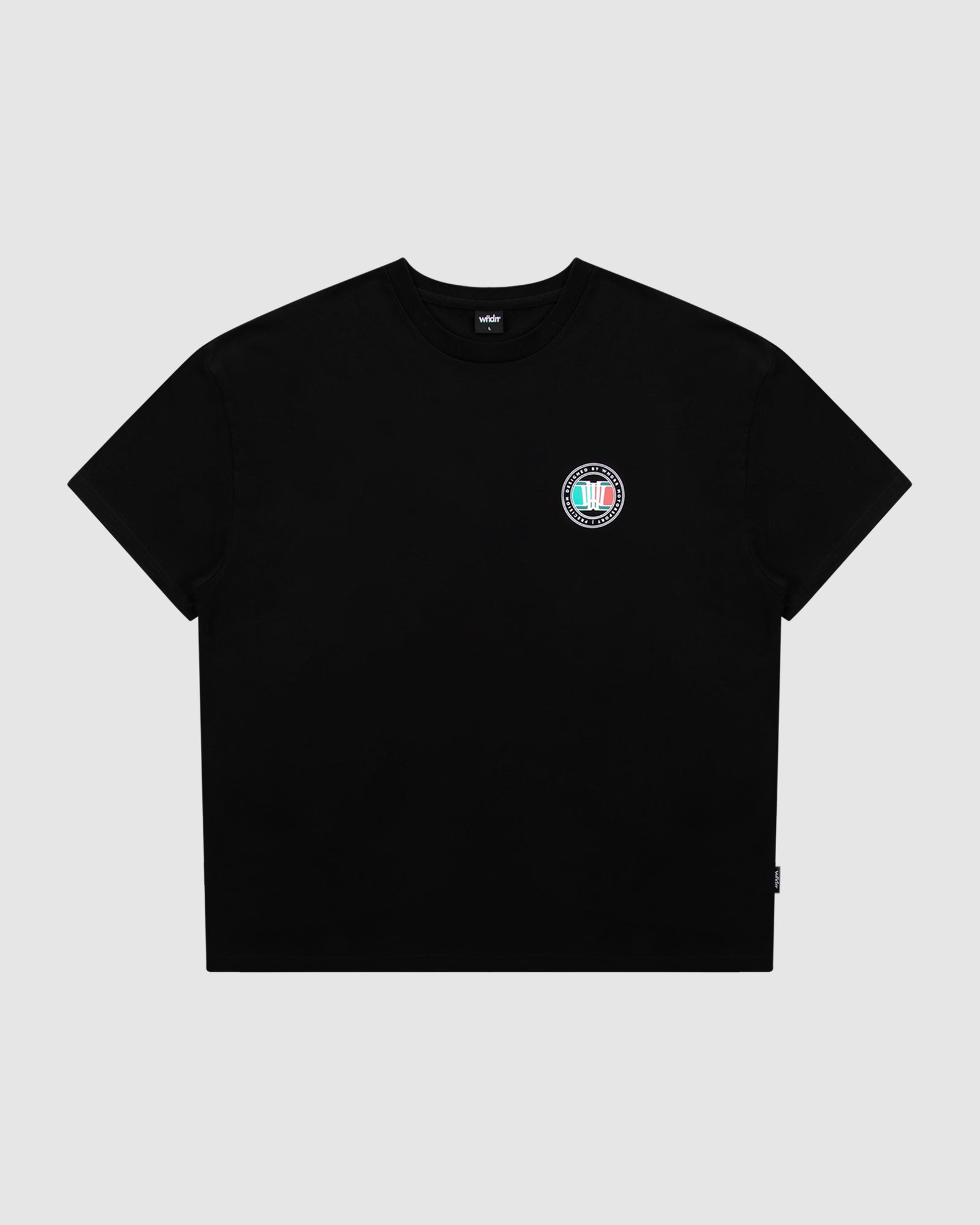 GRAN SPORT BOX FIT TEE - BLACK