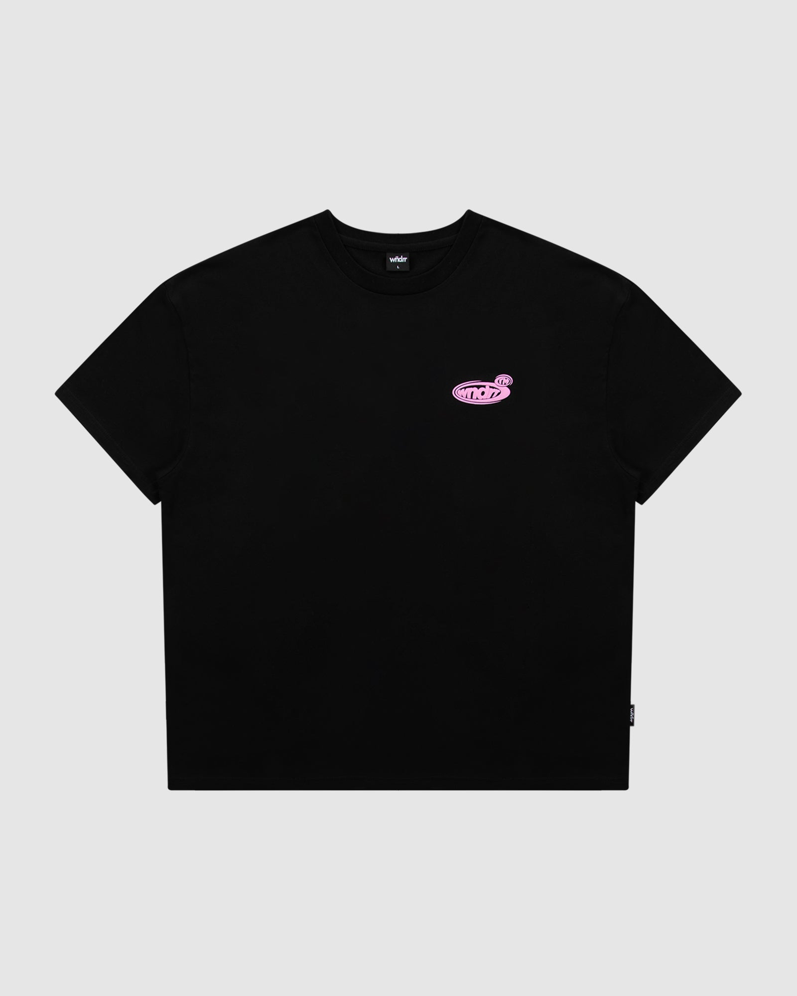 REFLEX BOX FIT TEE - BLACK