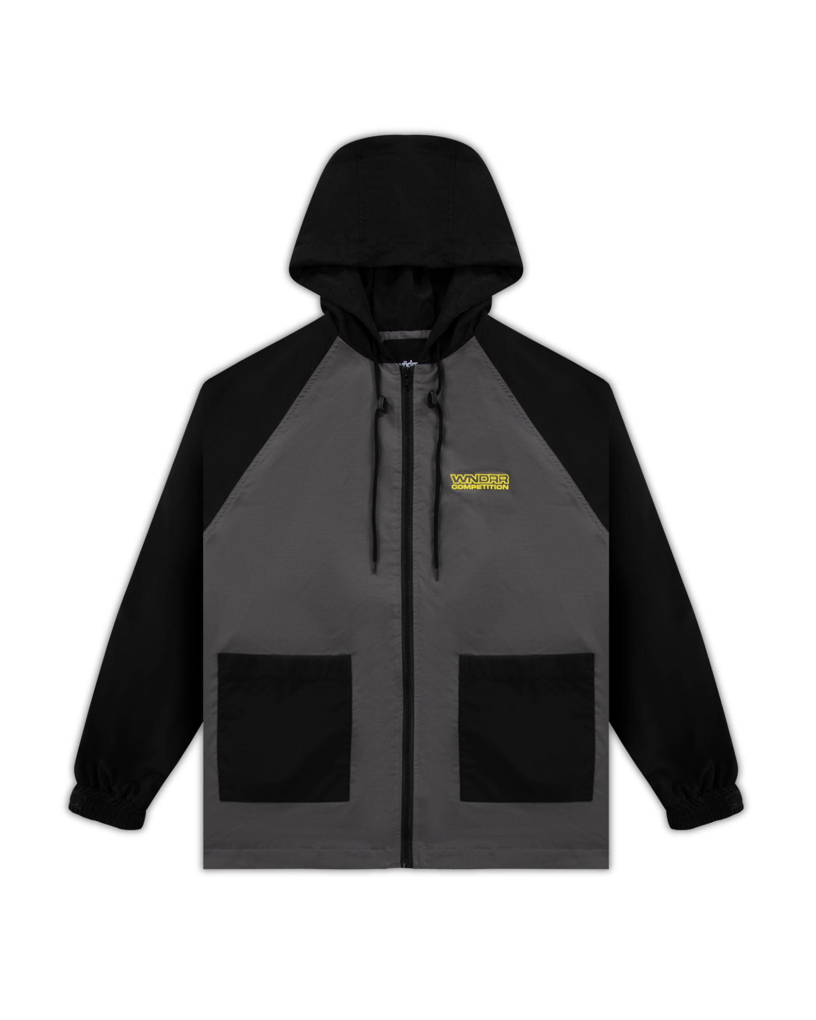 COMPETITION ANORAK JACKET - BLACK/CHARCOAL