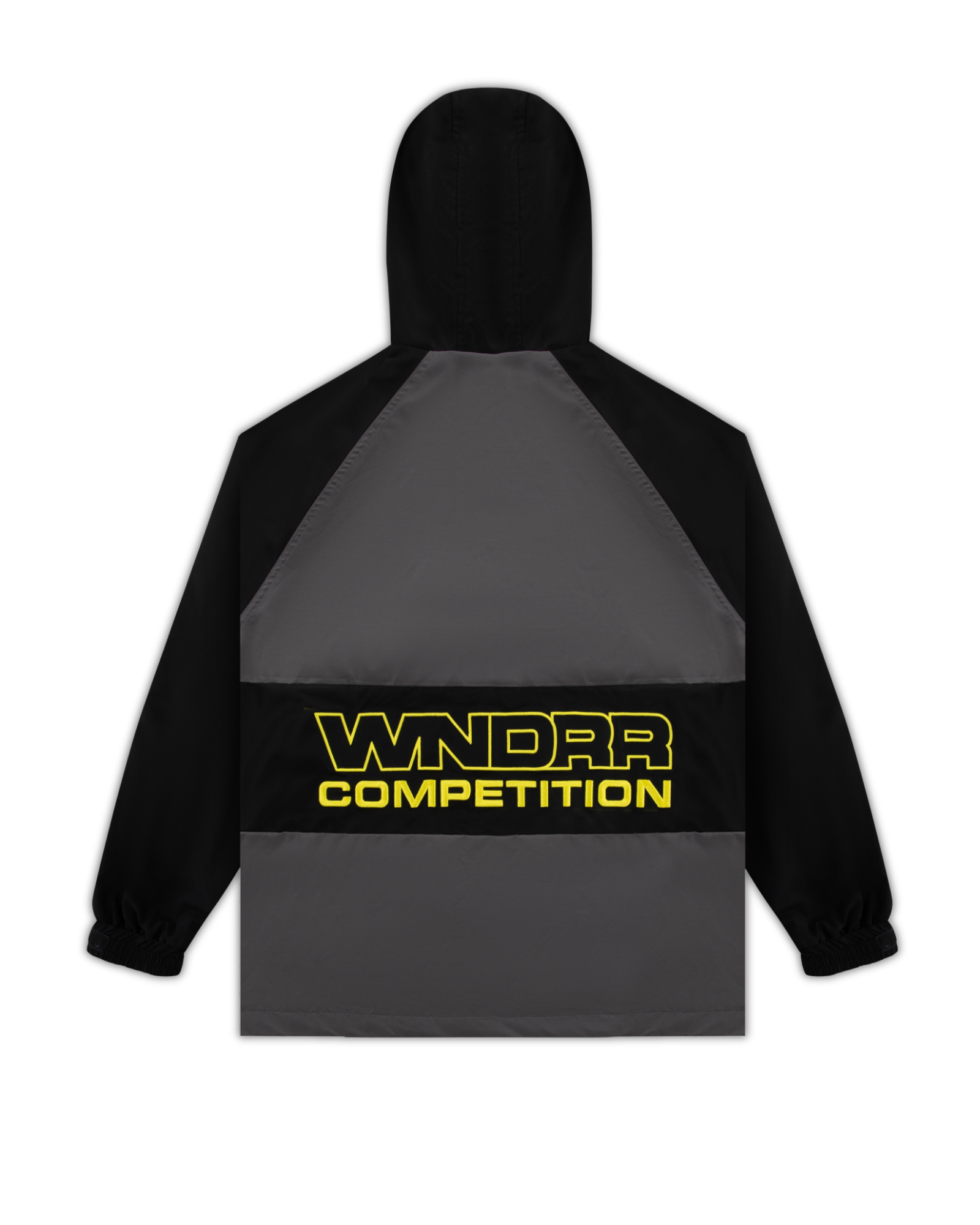 COMPETITION ANORAK JACKET - BLACK/CHARCOAL