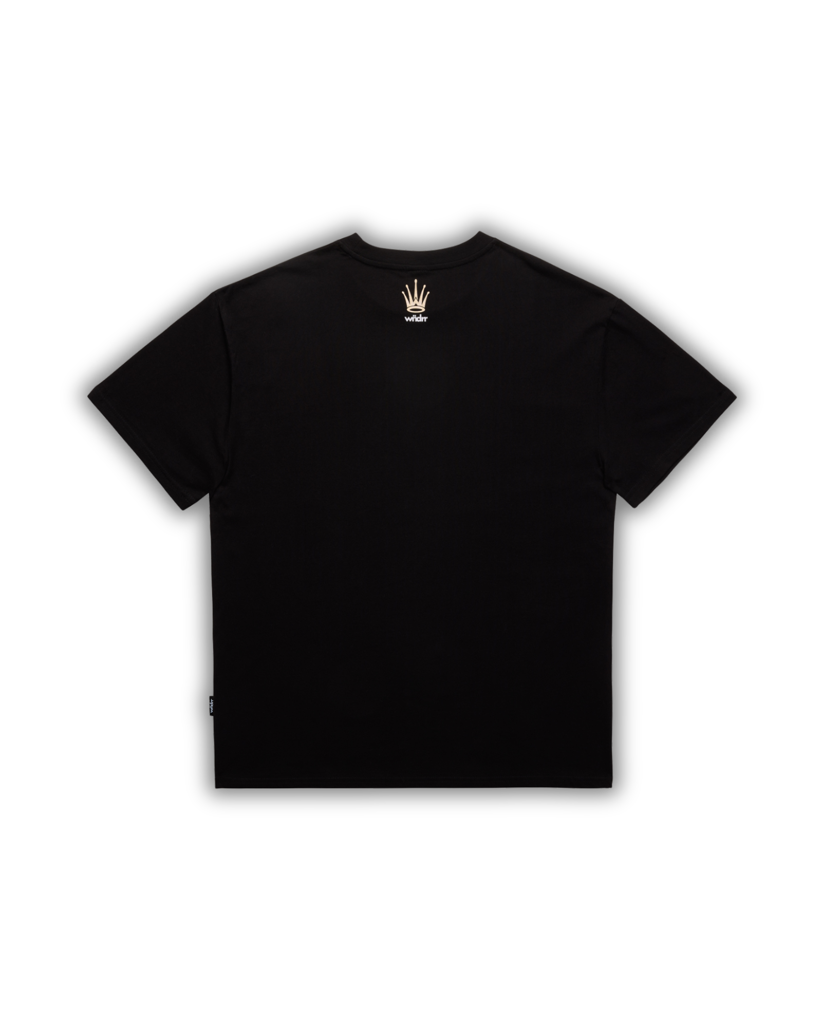 CREST BOX FIT TEE - BLACK