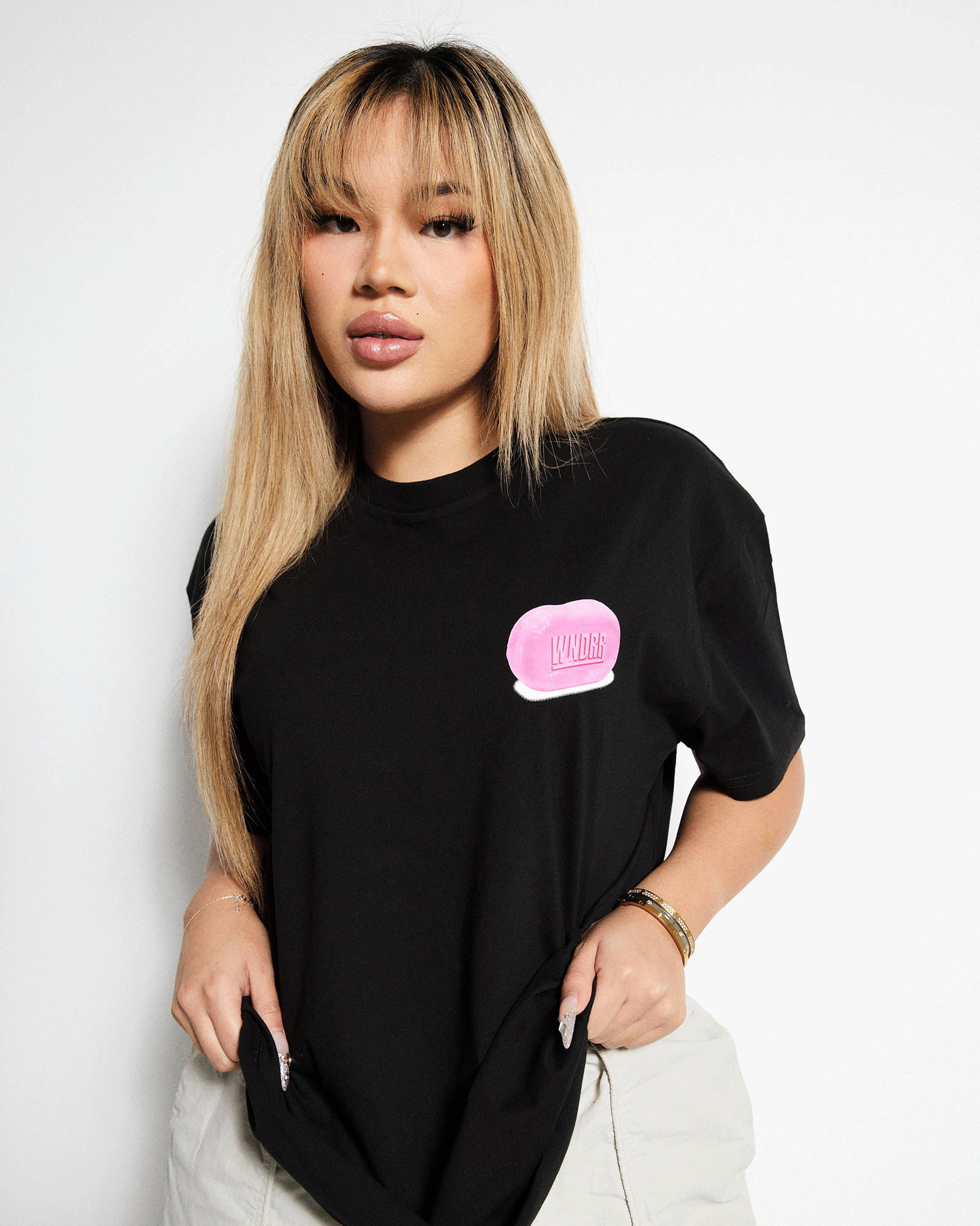 CLEANSE BOX FIT TEE - BLACK
