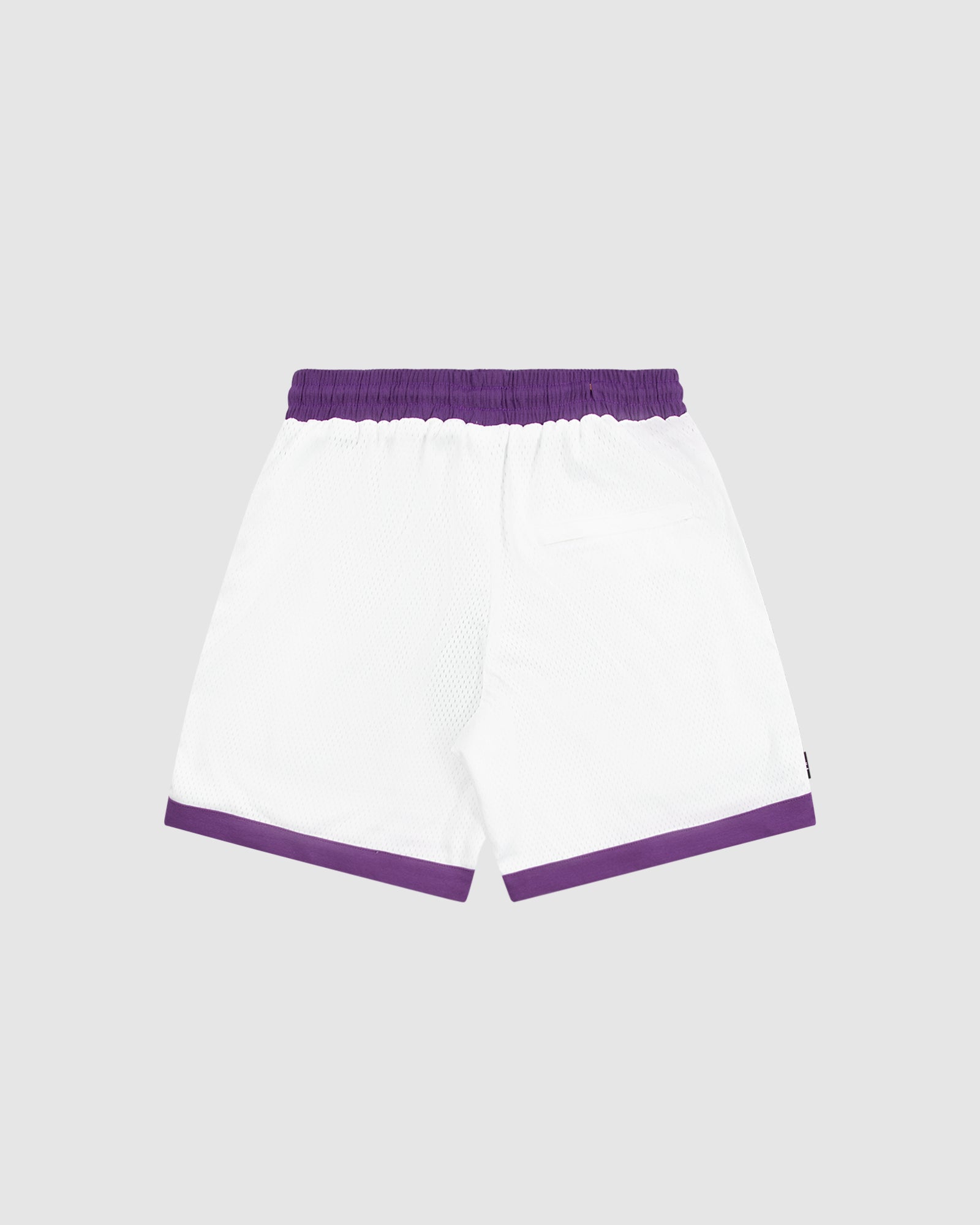OFFCUT COURT SHORT - WHITE/PURPLE