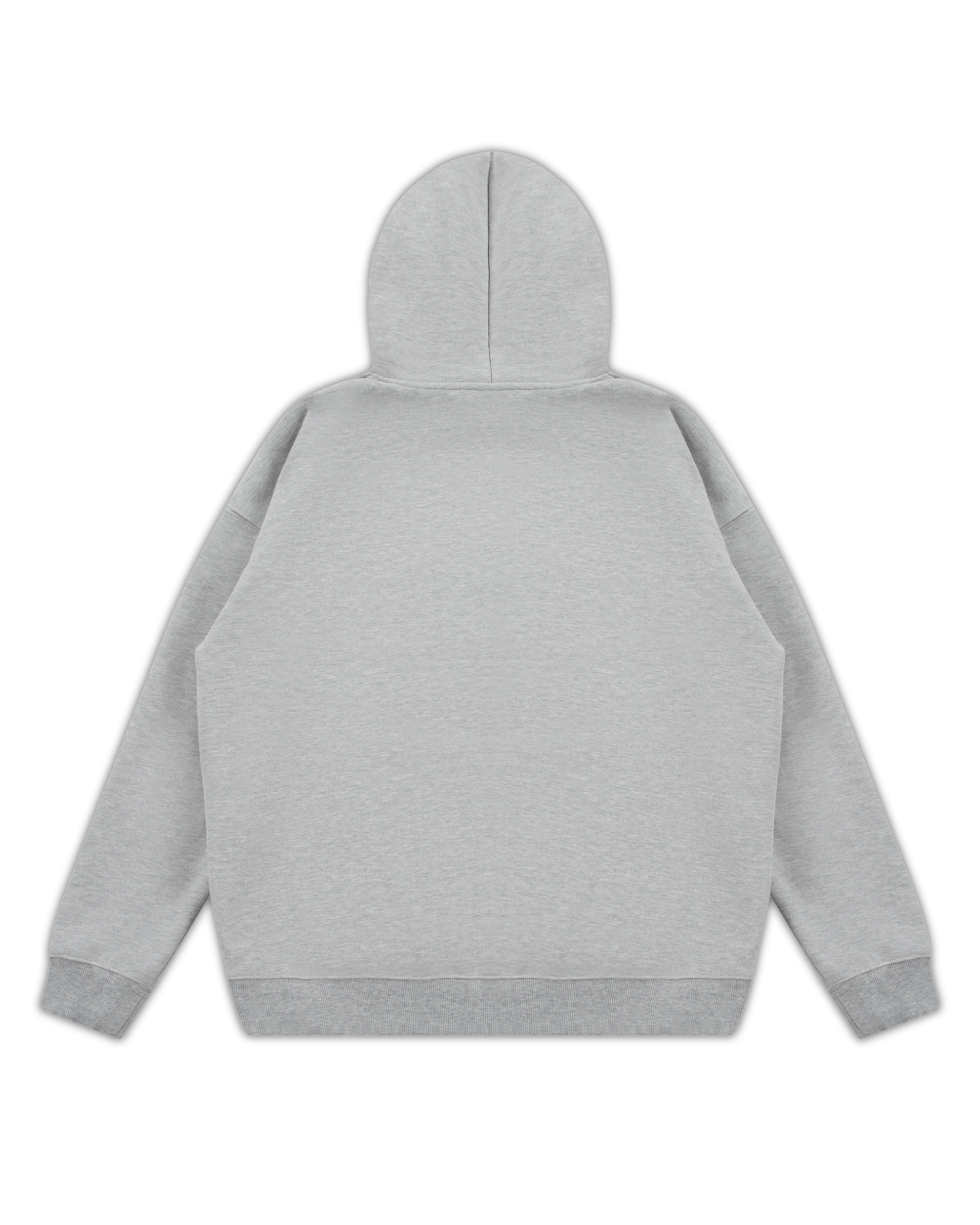 HALO HOOD SWEAT - GREY MARLE