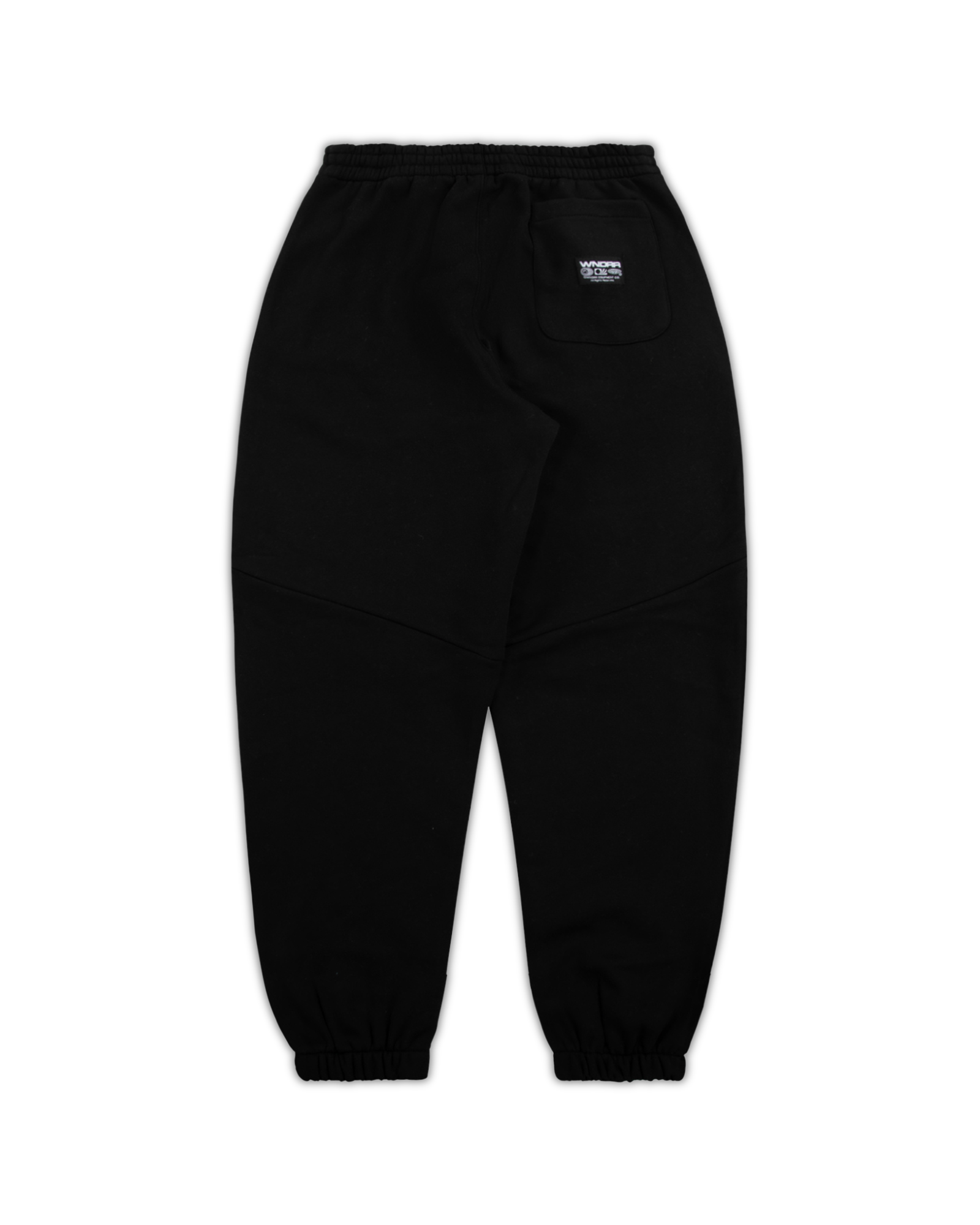 HALO BAGGY TRACKPANT - BLACK