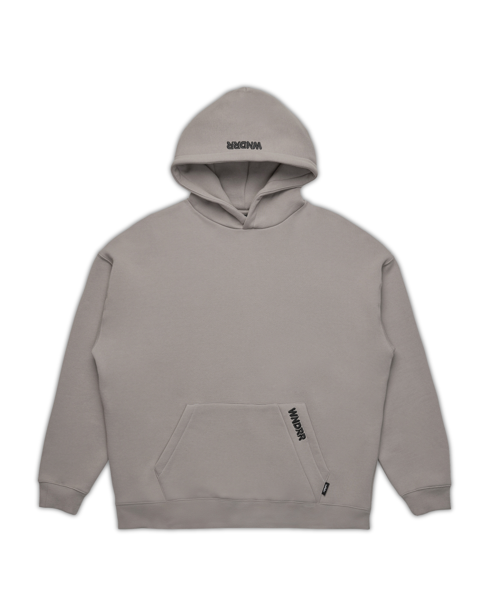 HALO HOOD SWEAT - MOON GREY