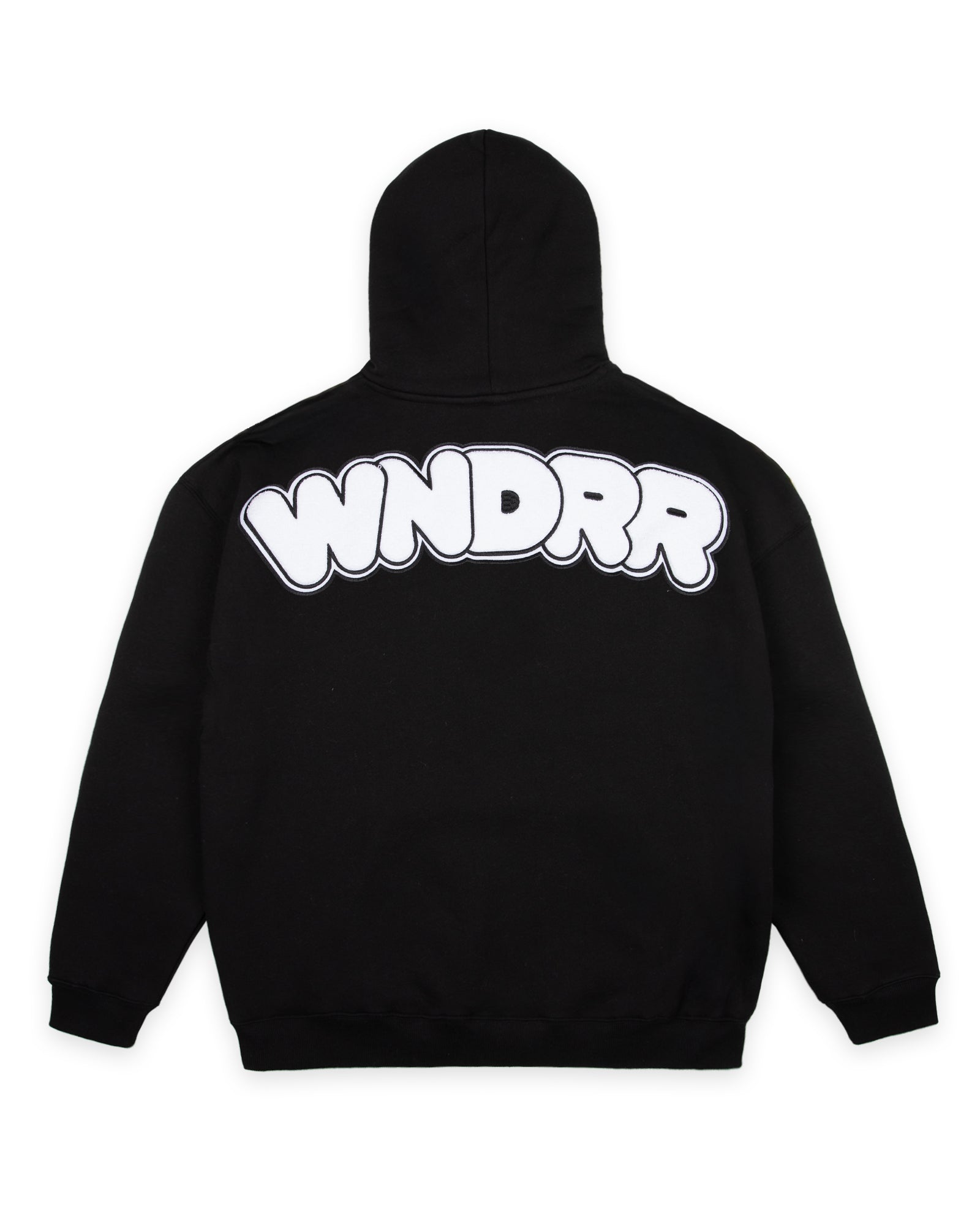 NIMBUS HOOD SWEAT - BLACK