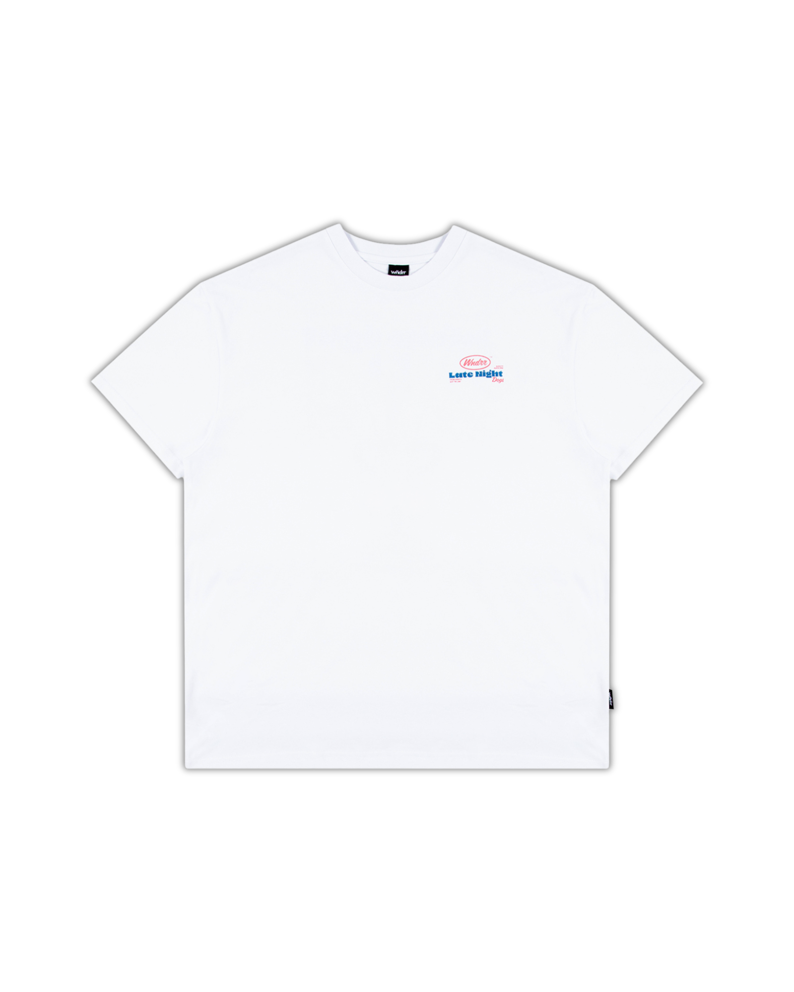 HOT DOG BOX FIT TEE - WHITE