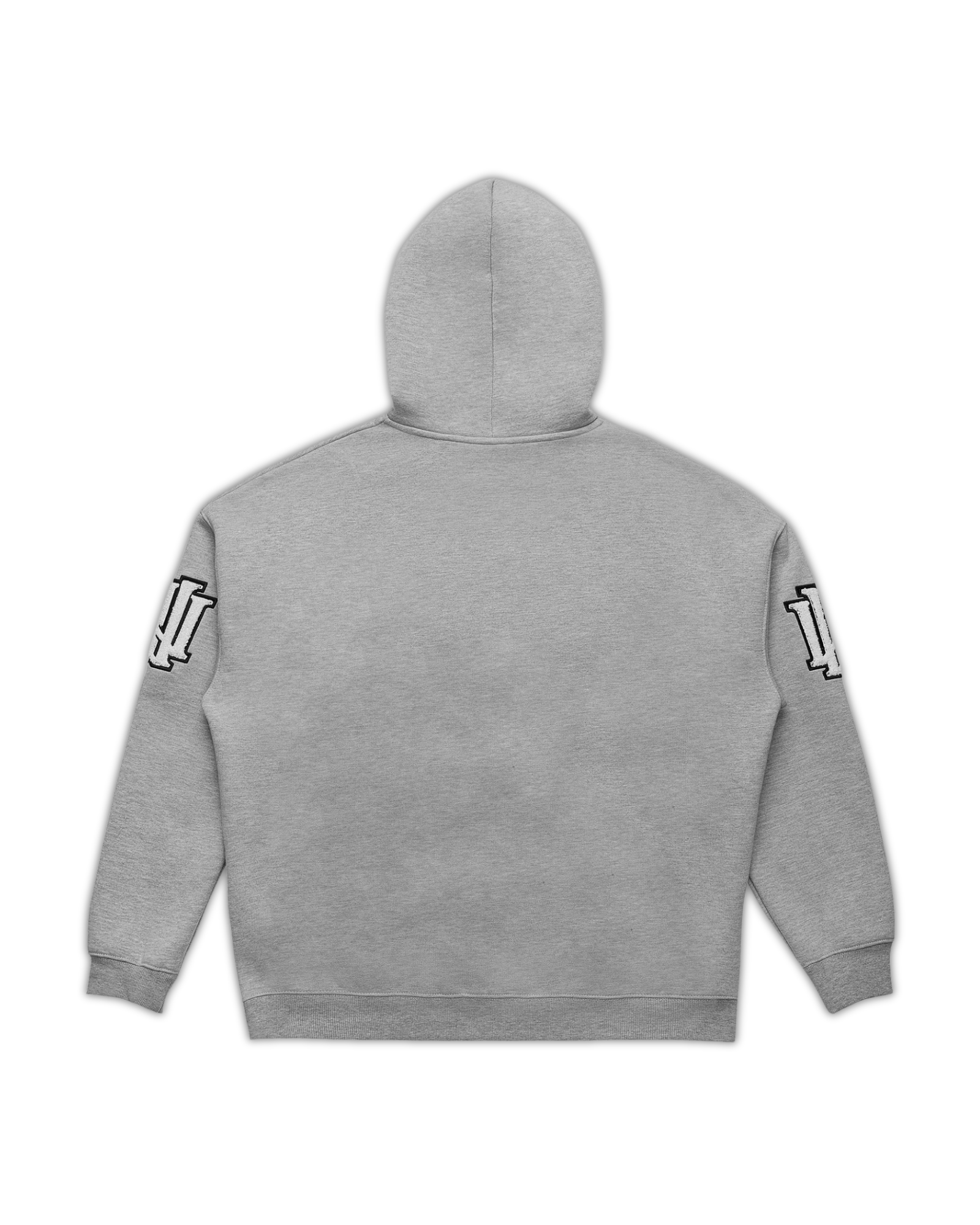 INSTITUTE HOOD SWEAT - GREY MARLE