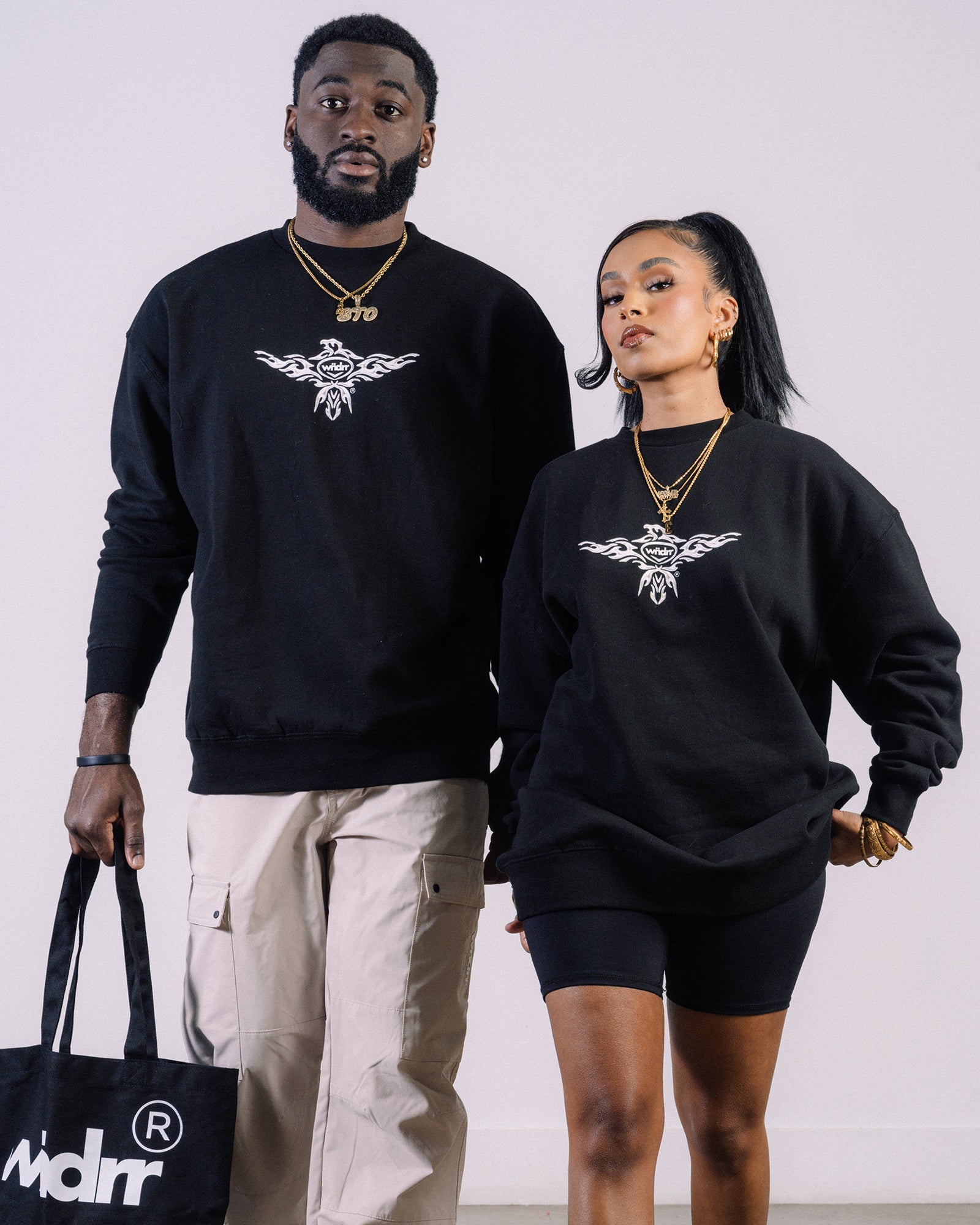 ROC CREW SWEAT - BLACK