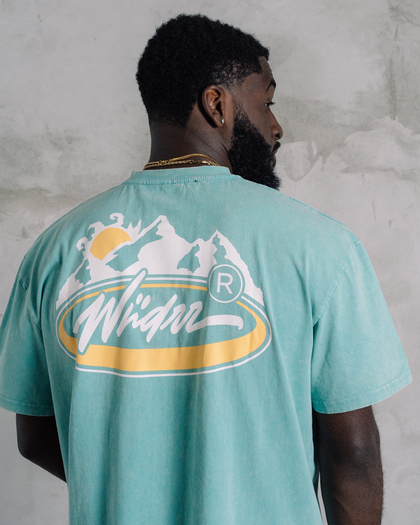 TRAILHEAD VINTAGE FIT TEE - WASHED TEAL