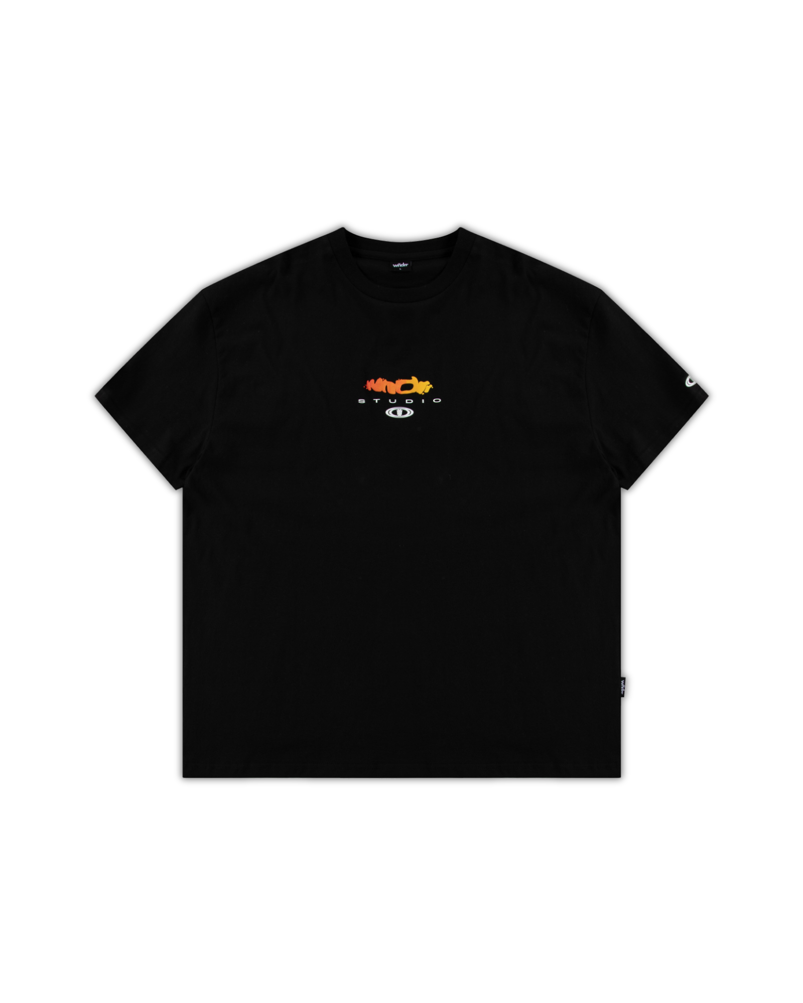 LAB BOX FIT TEE - BLACK