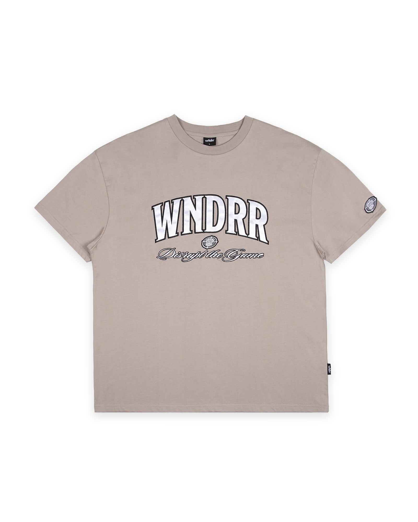 TARGET BOX FIT TEE - MOON GREY