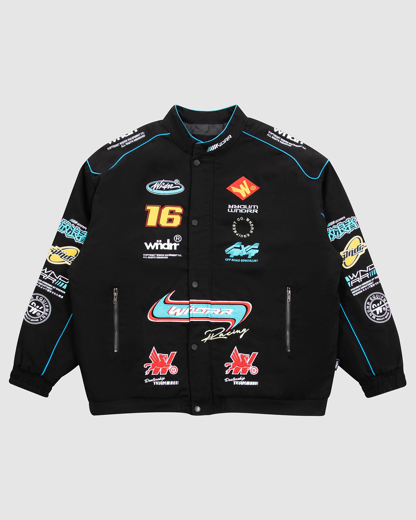 SUZUKA MOTO JACKET - BLACK