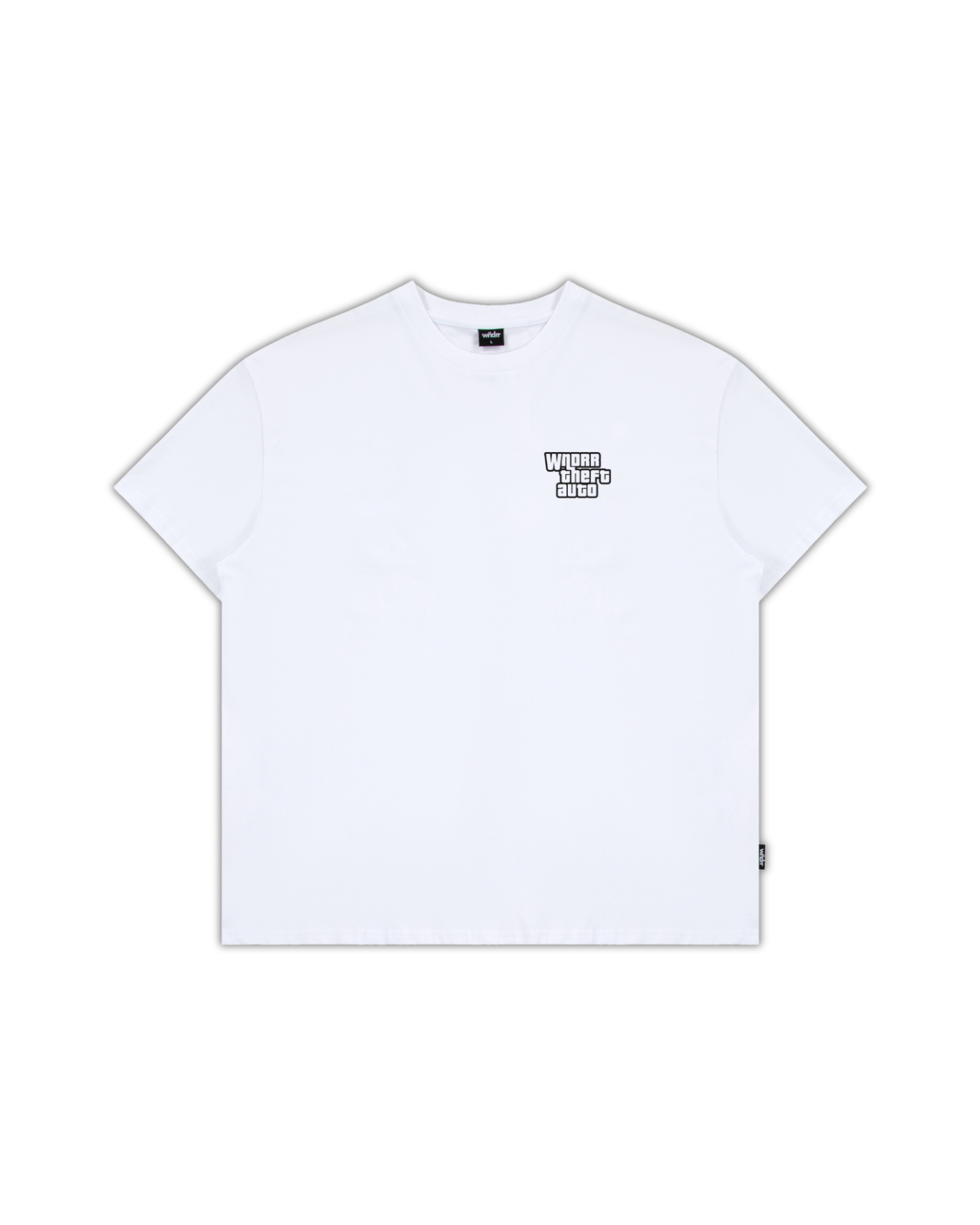 MOST WANTED BOX FIT TEE - WHITE