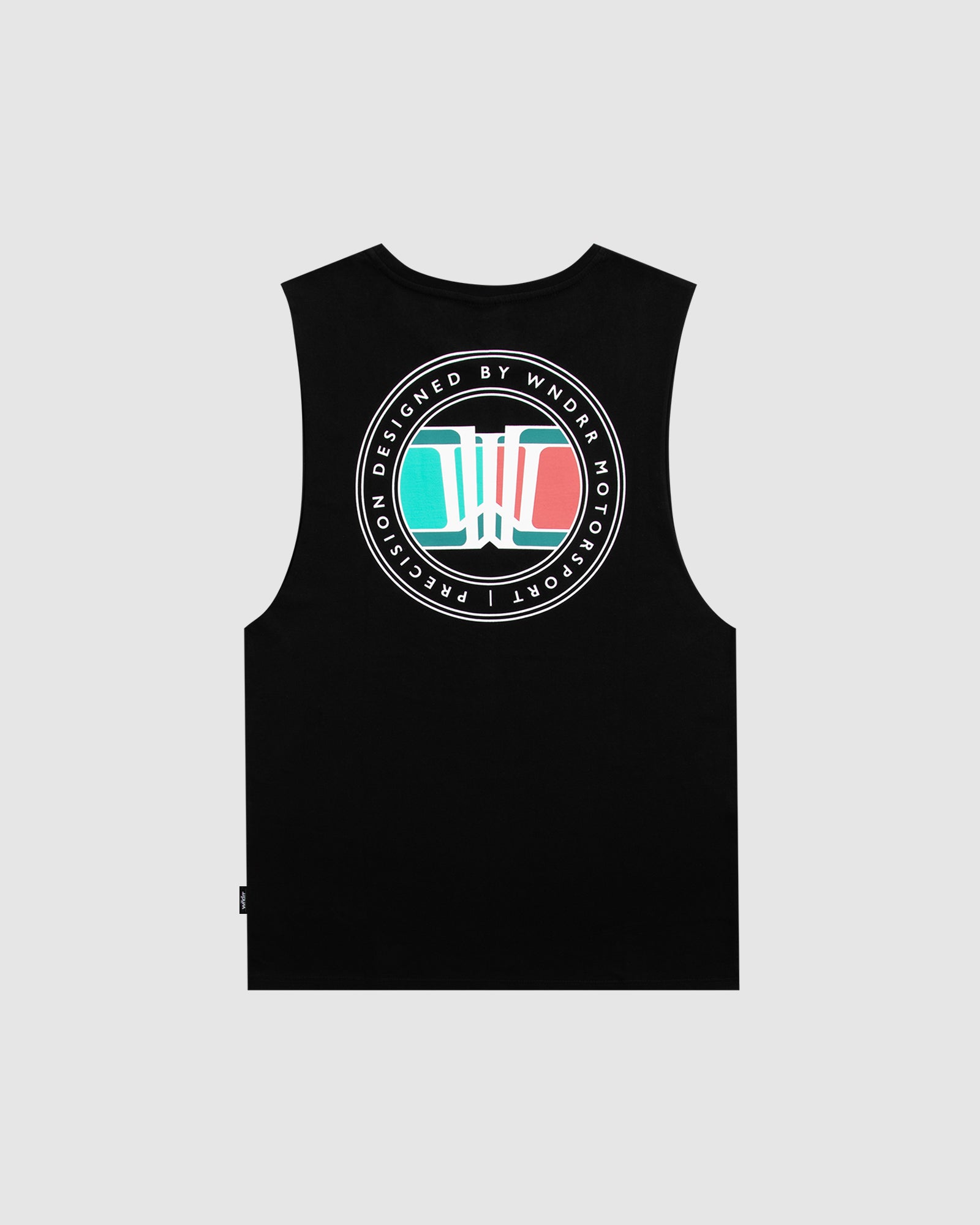 GRAN SPORT MUSCLE TOP - BLACK