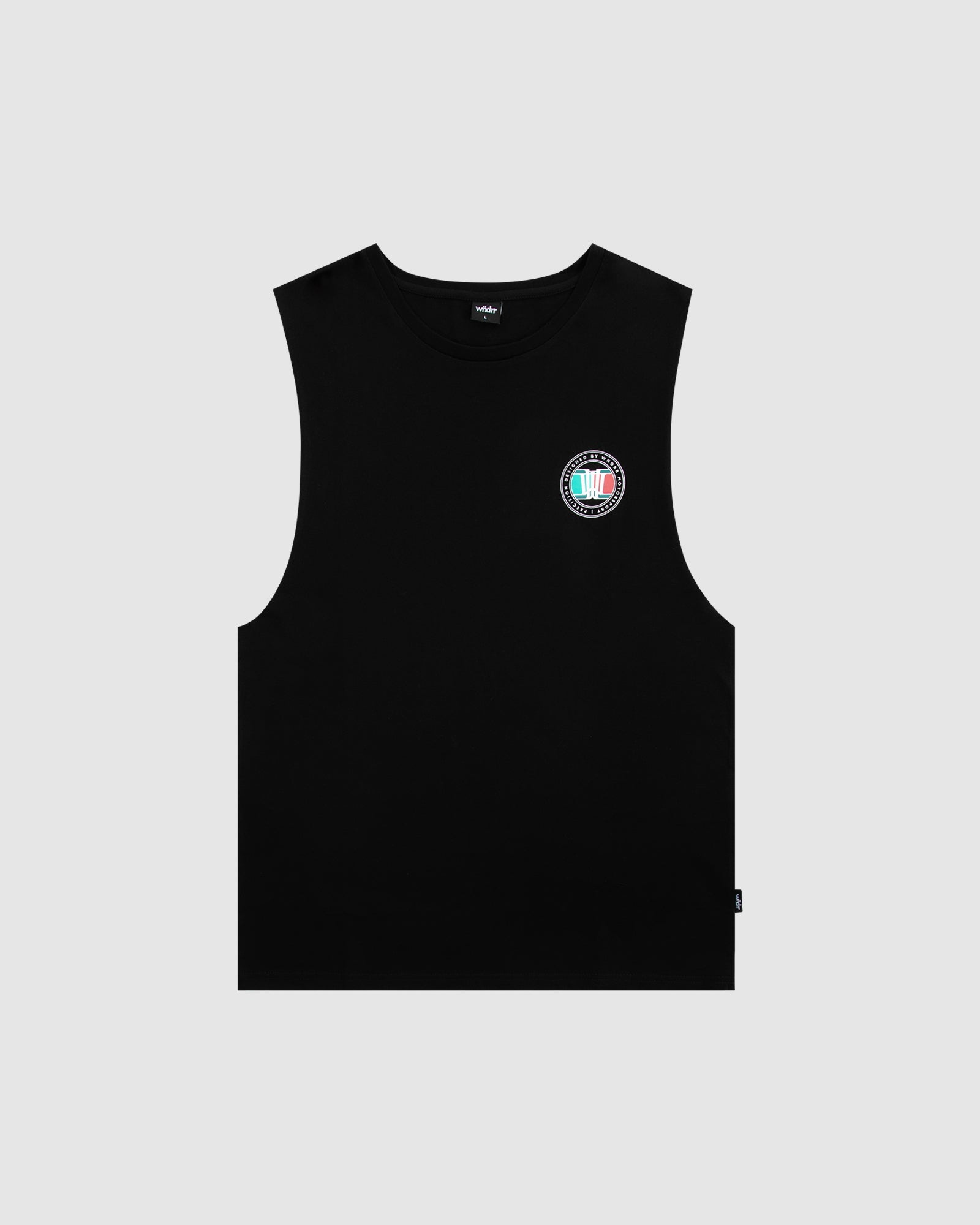 GRAN SPORT MUSCLE TOP - BLACK
