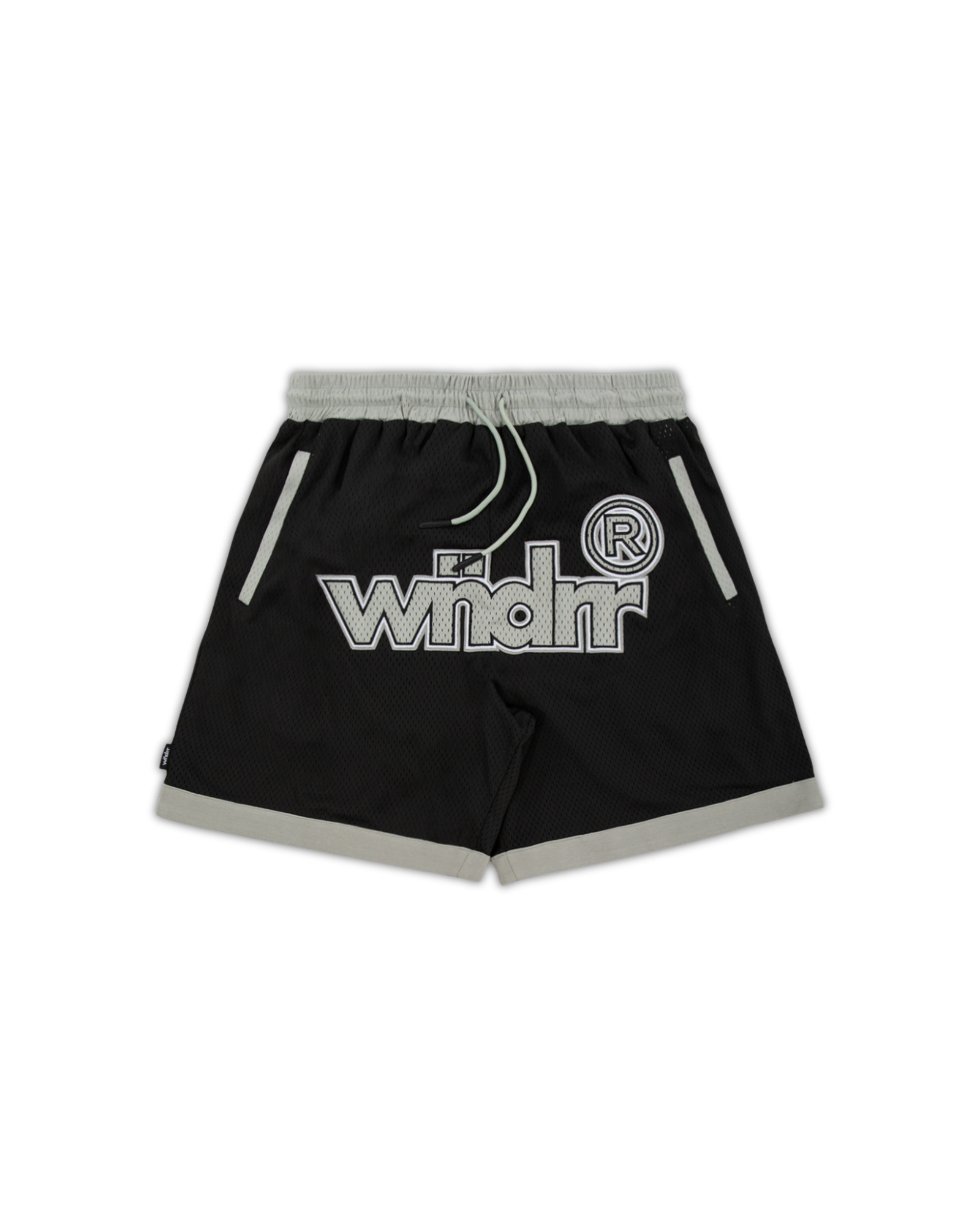 OFFCUT COURT SHORT - BLACK/GREY