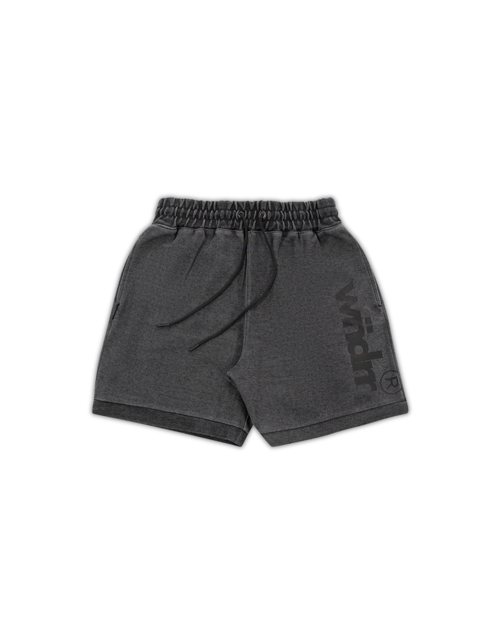 OFFCUT TECH TRACKSHORT - WASHED BLACK