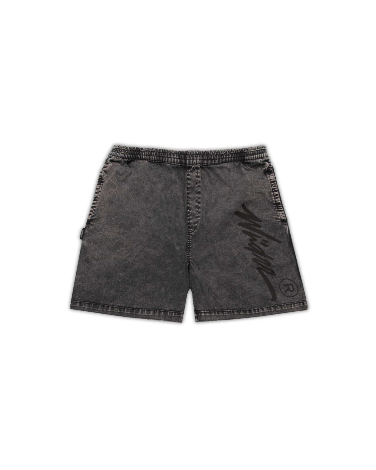 OFFEND BEACH SHORT - WASHED BLACK