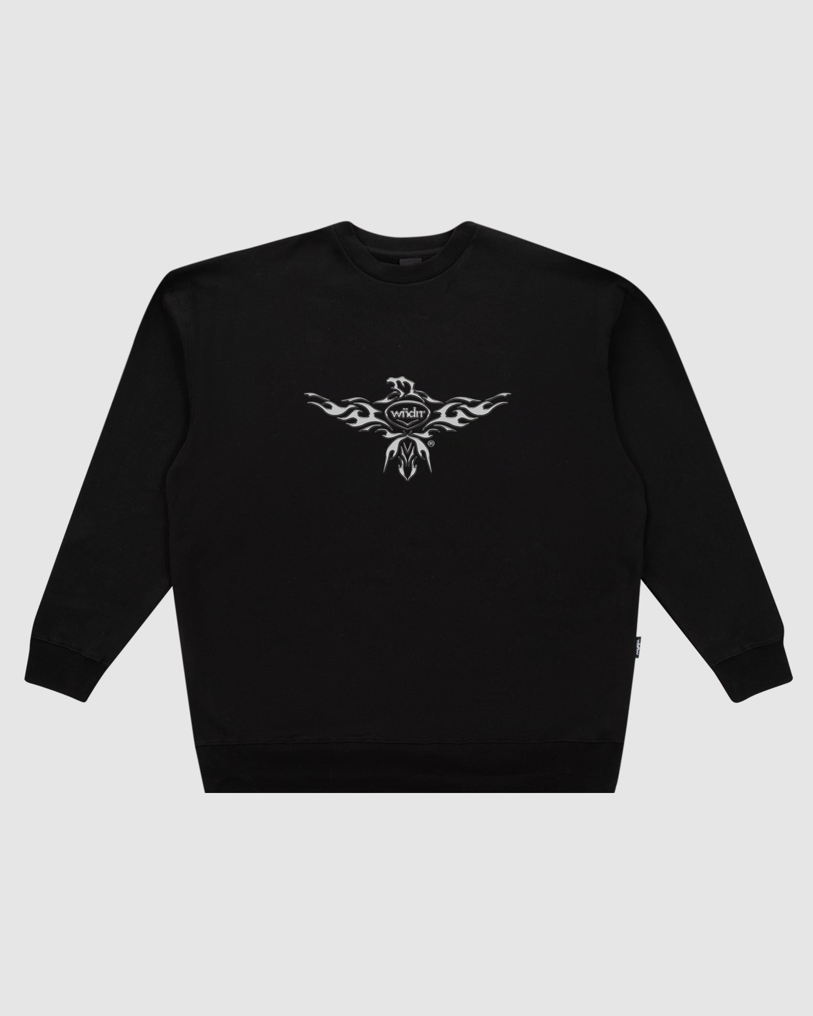 ROC CREW SWEAT - BLACK