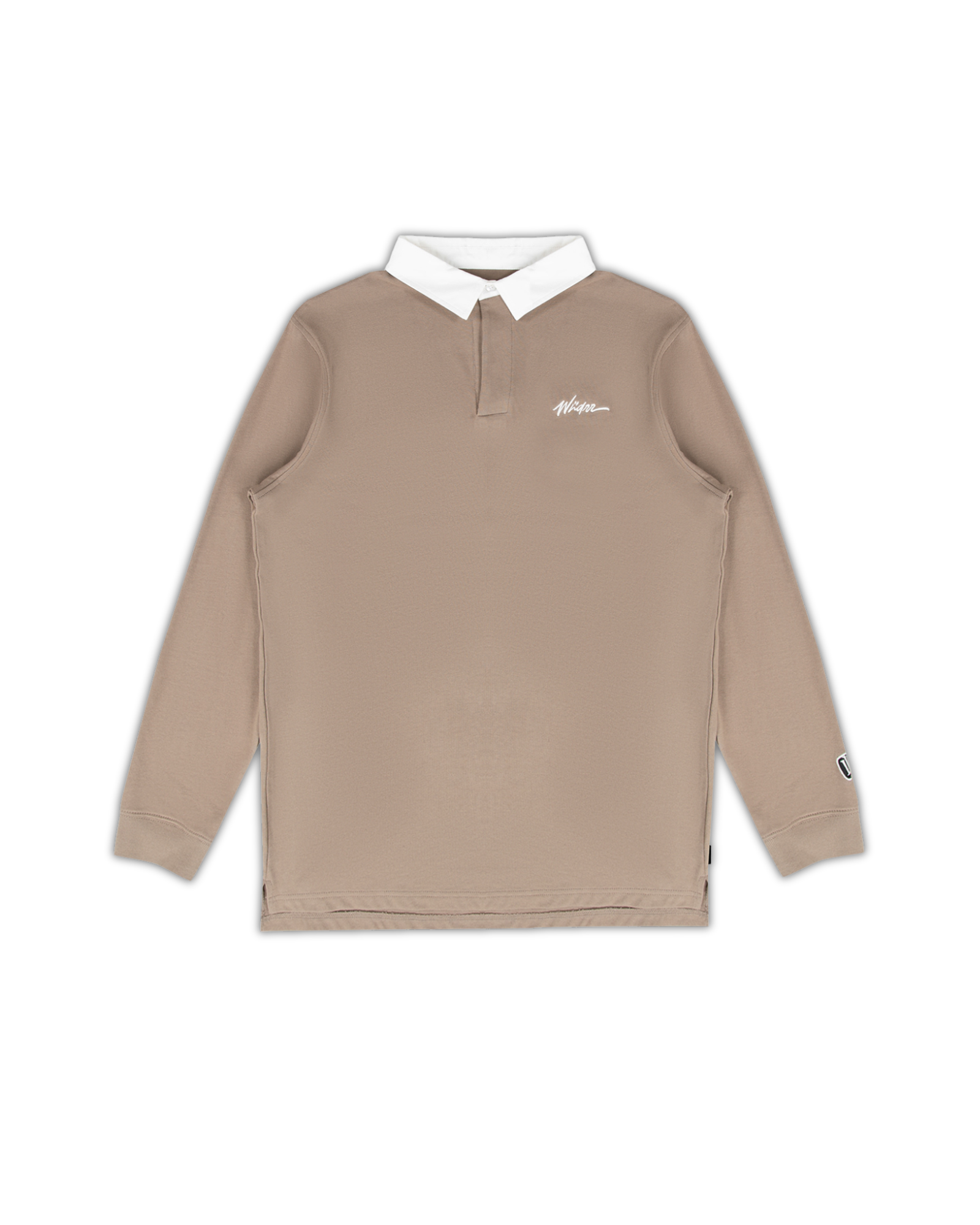 SCRIPT RUGBY TOP - TAUPE