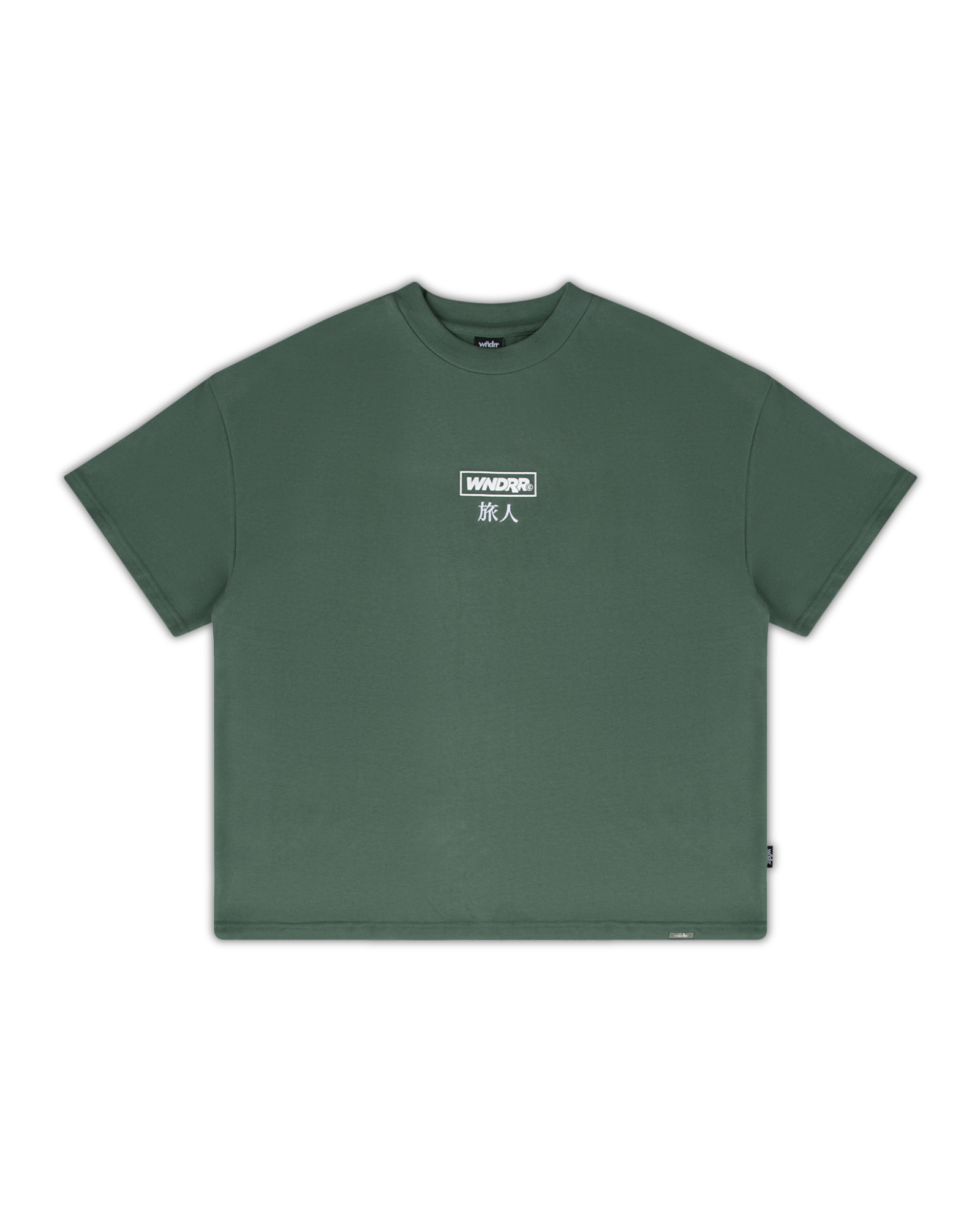 SHODO HEAVY WEIGHT TEE - DARK GREEN