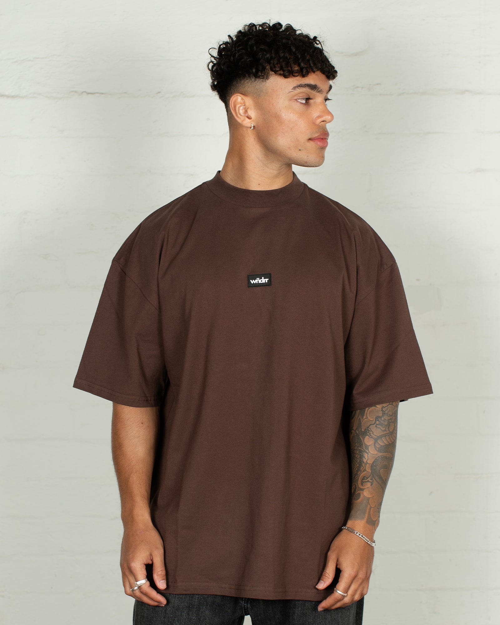 SOHO CLUB TEE - BROWN
