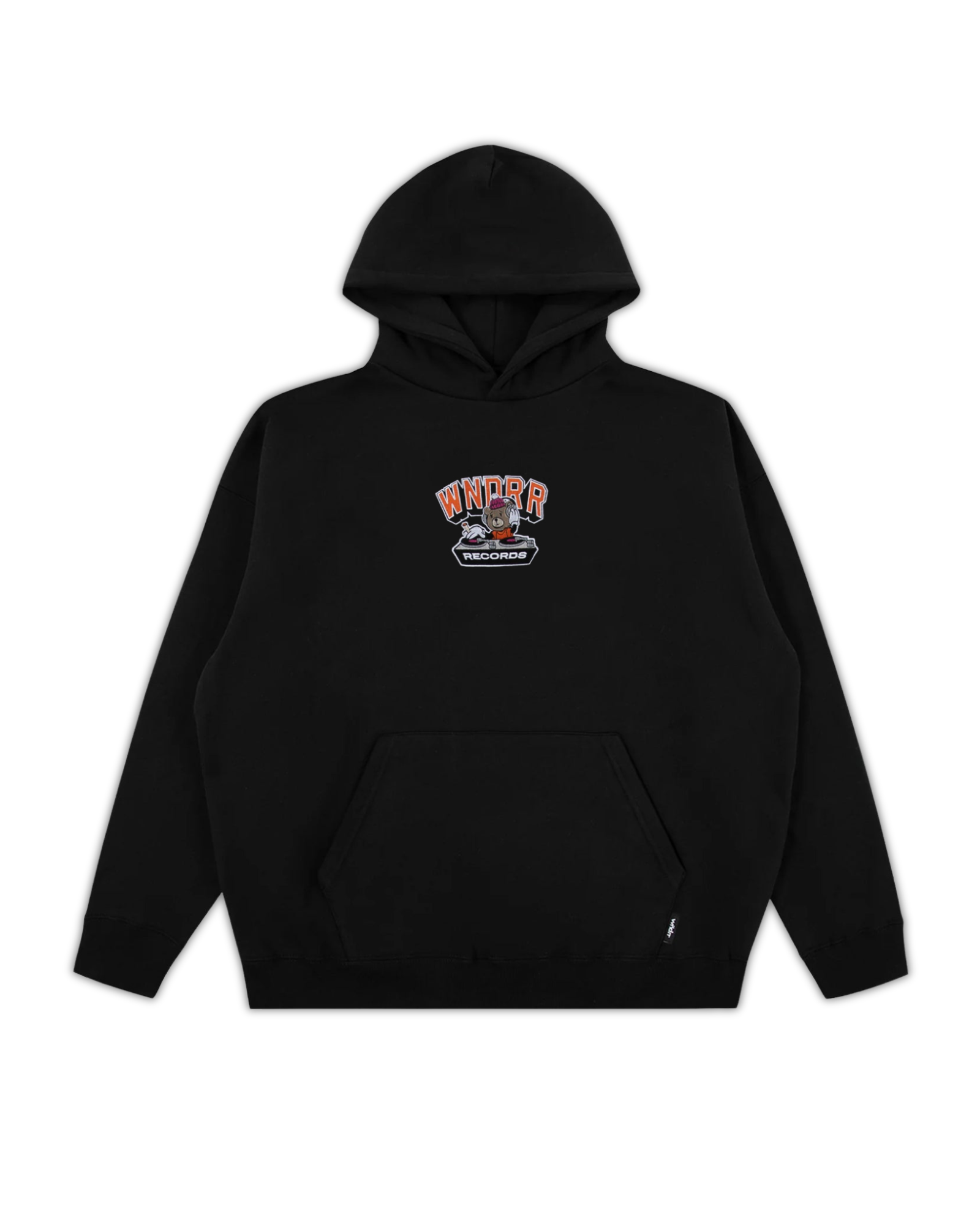 SPIN HOOD SWEAT - BLACK