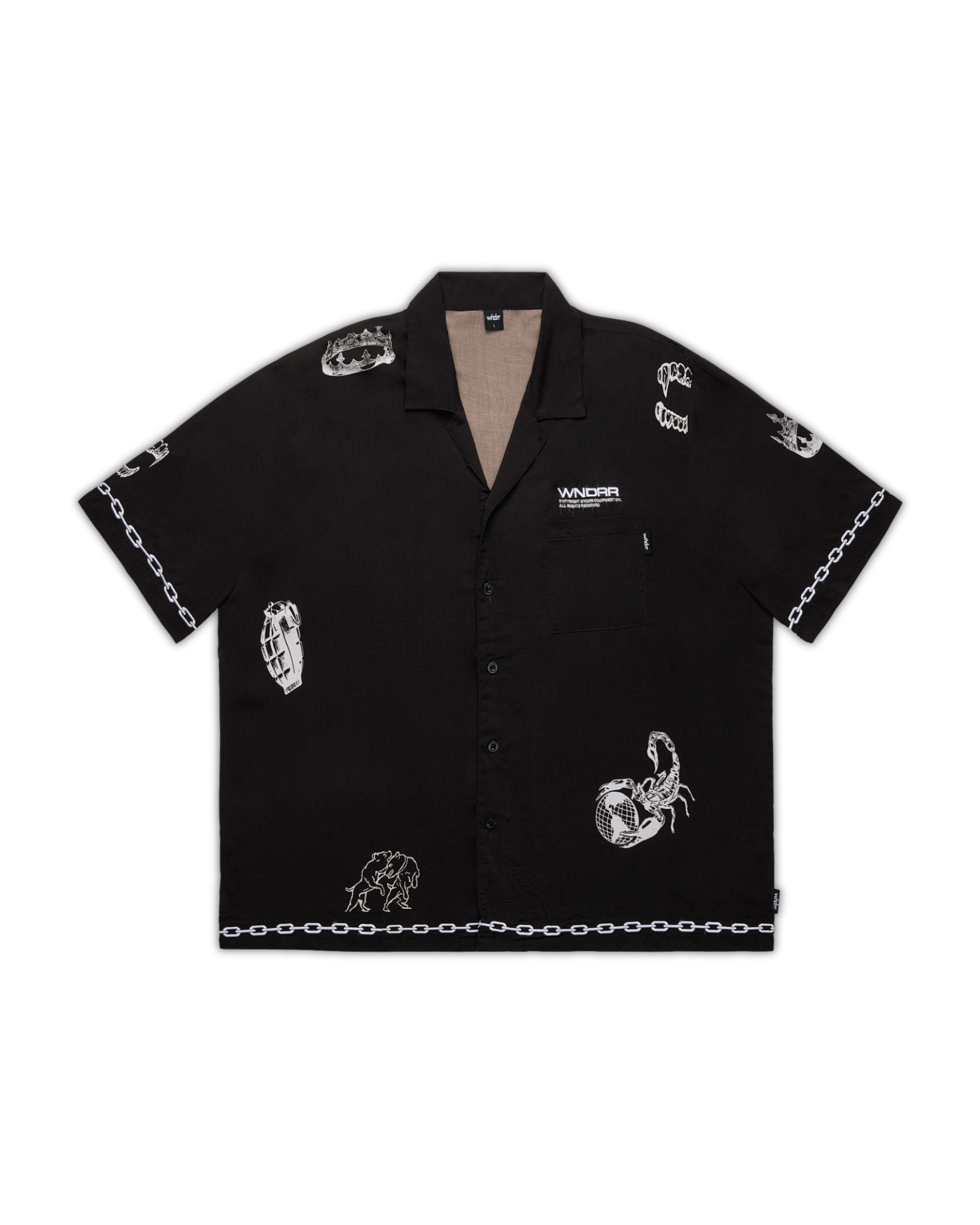 SYNDICATE S/S SHIRT BLACK