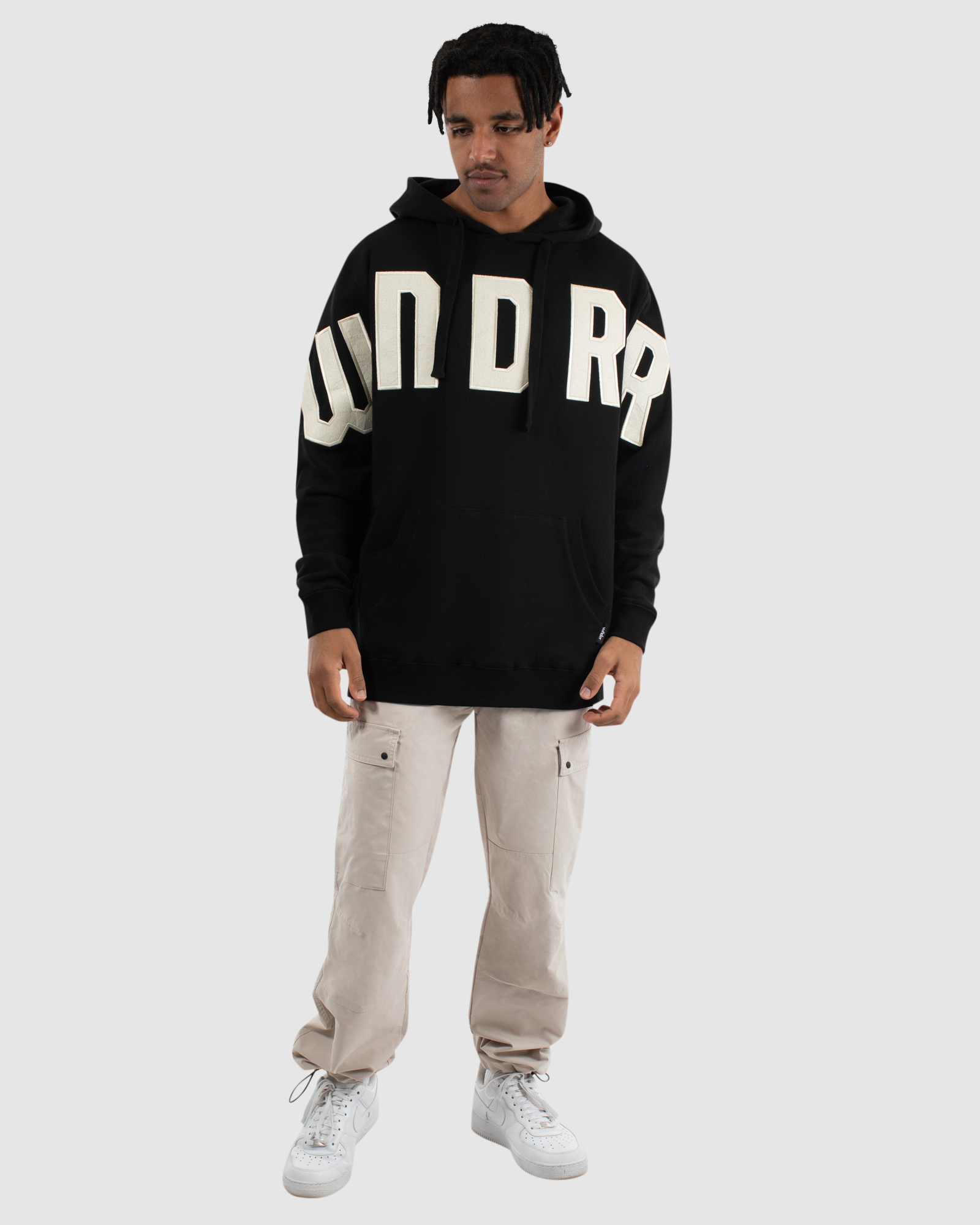 BARRICADE HOOD SWEAT - BLACK