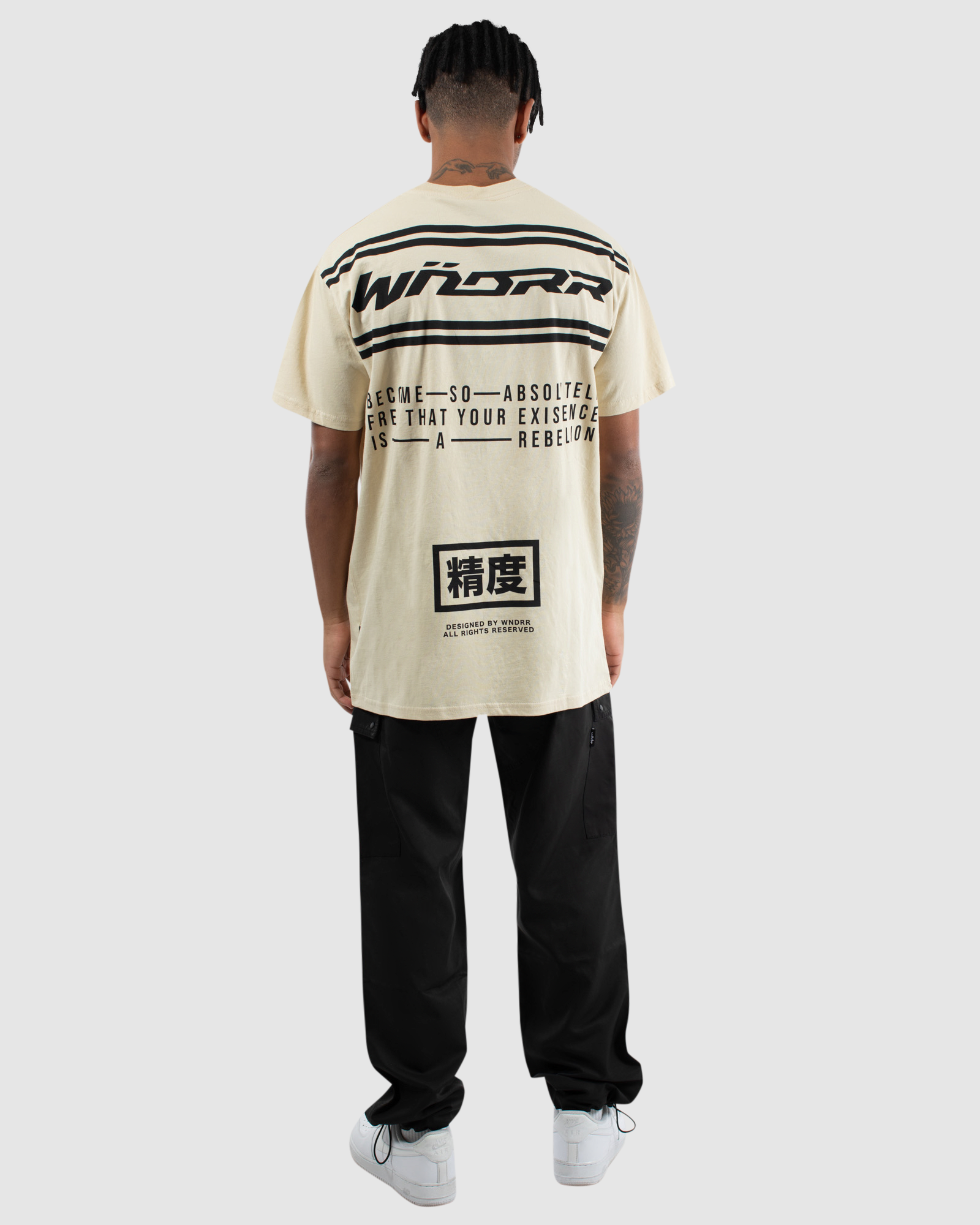 FORTRESS CUSTOM FIT TEE - TAN