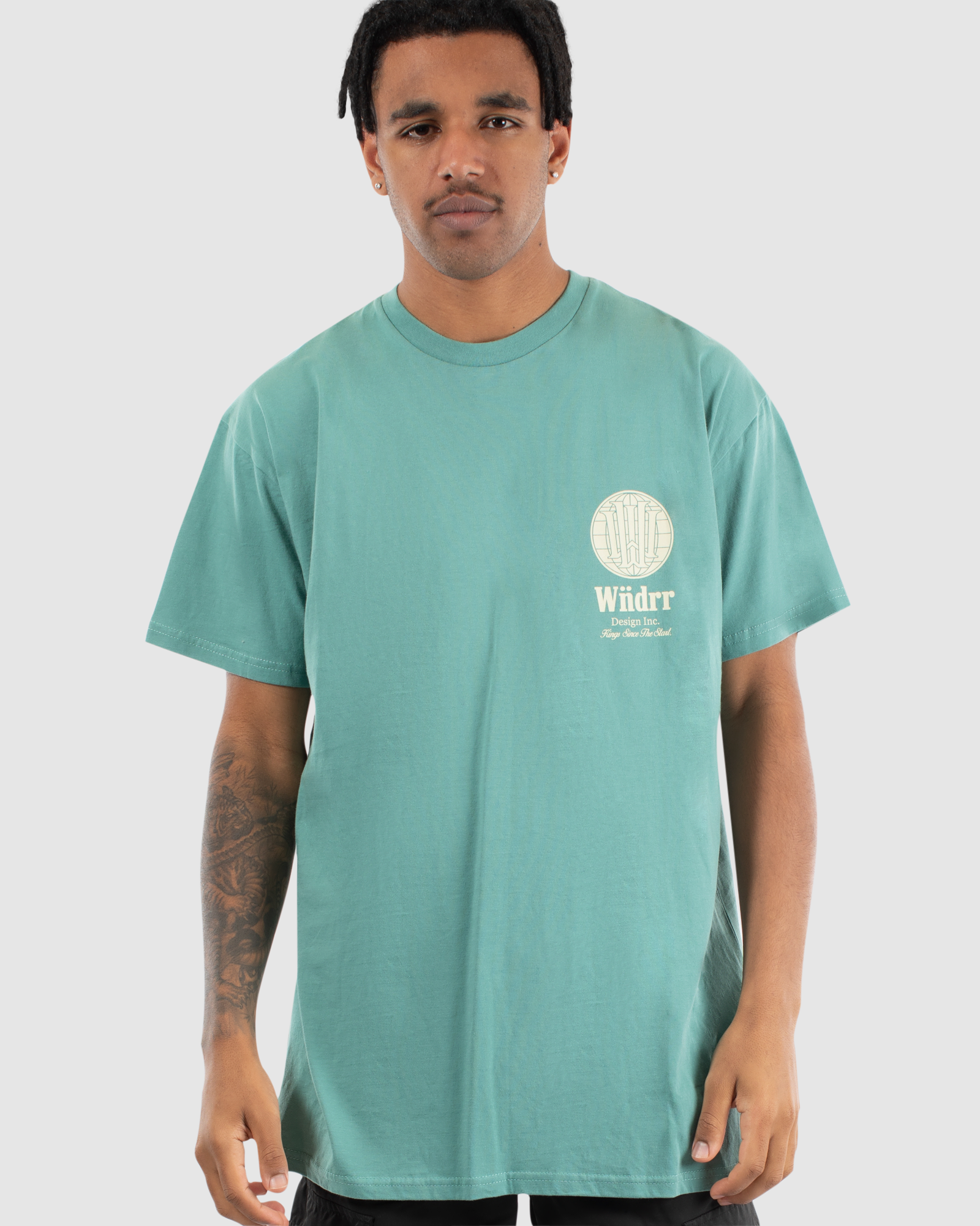 VANGUARD CUSTOM FIT TEE - MINERAL GREEN