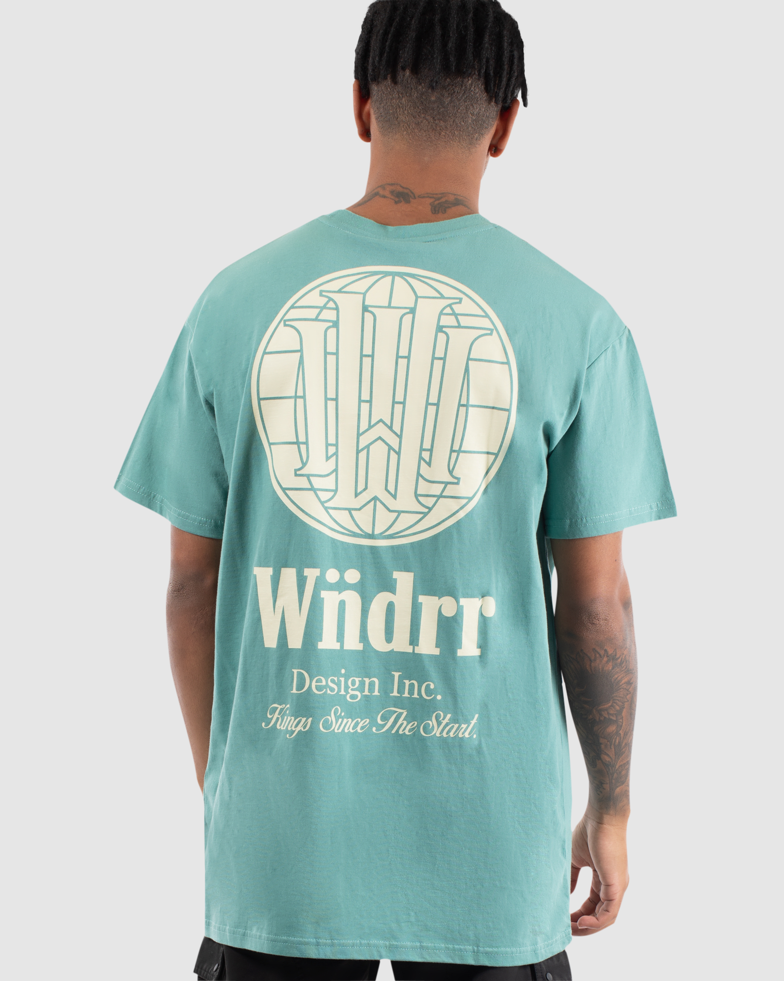 VANGUARD CUSTOM FIT TEE - MINERAL GREEN