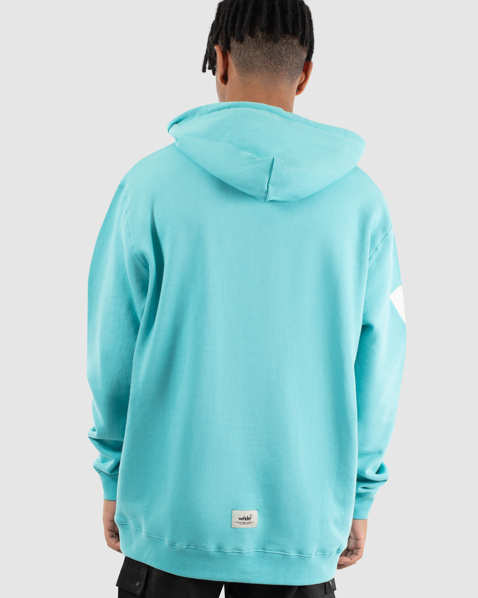 BARRICADE HOOD SWEAT - TEAL