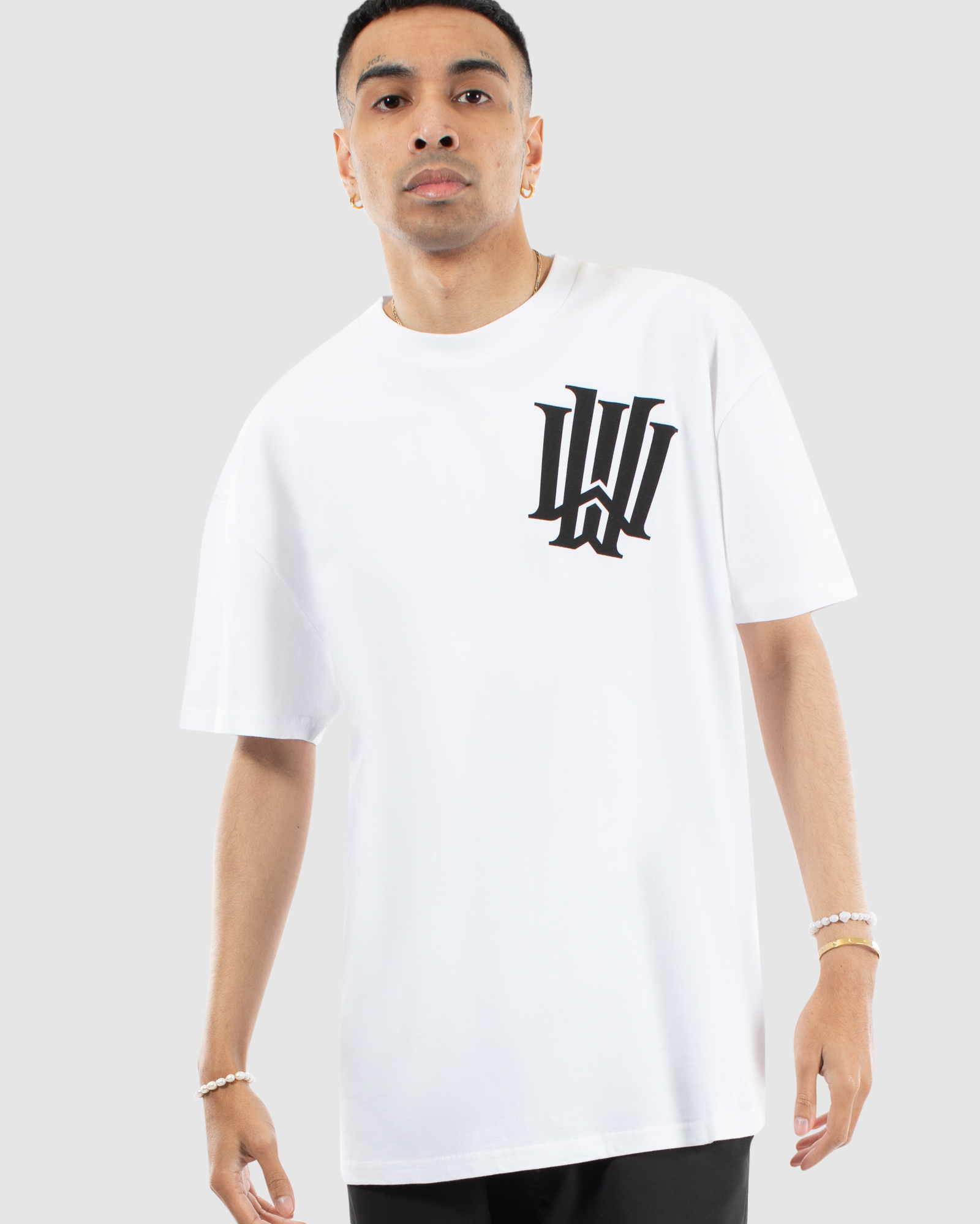 CARTELLO BOX FIT TEE - WHITE