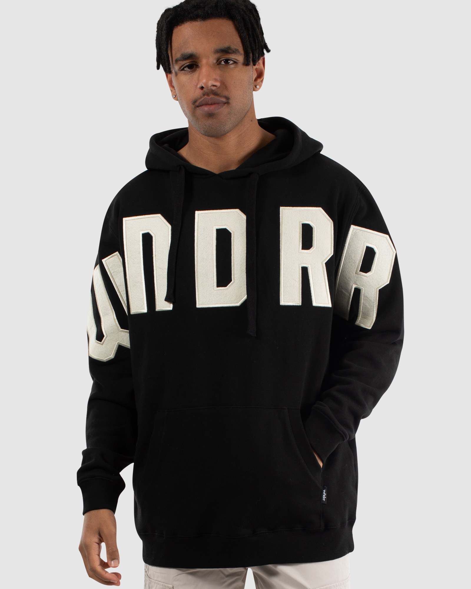 BARRICADE HOOD SWEAT - BLACK