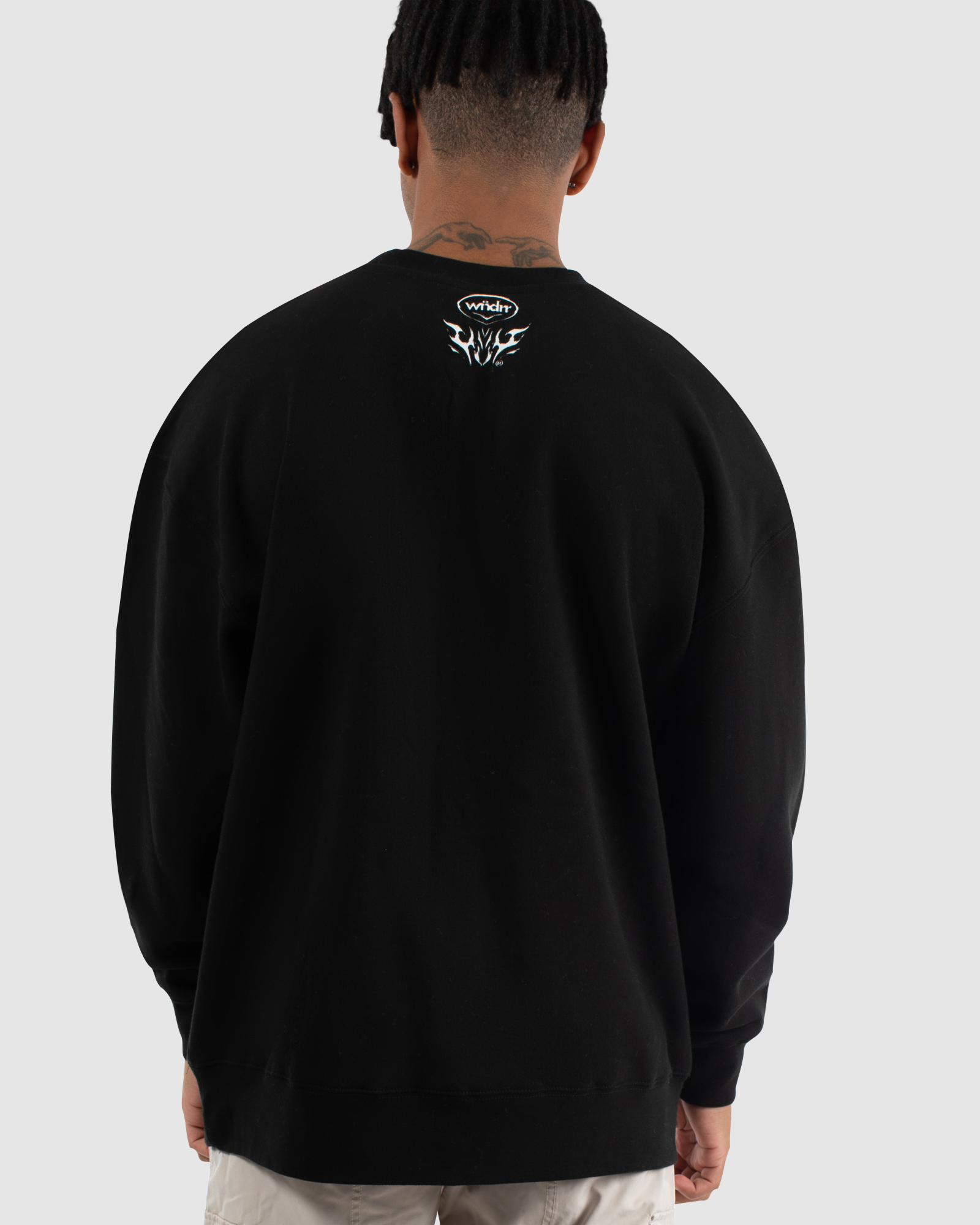 ROC CREW SWEAT - BLACK