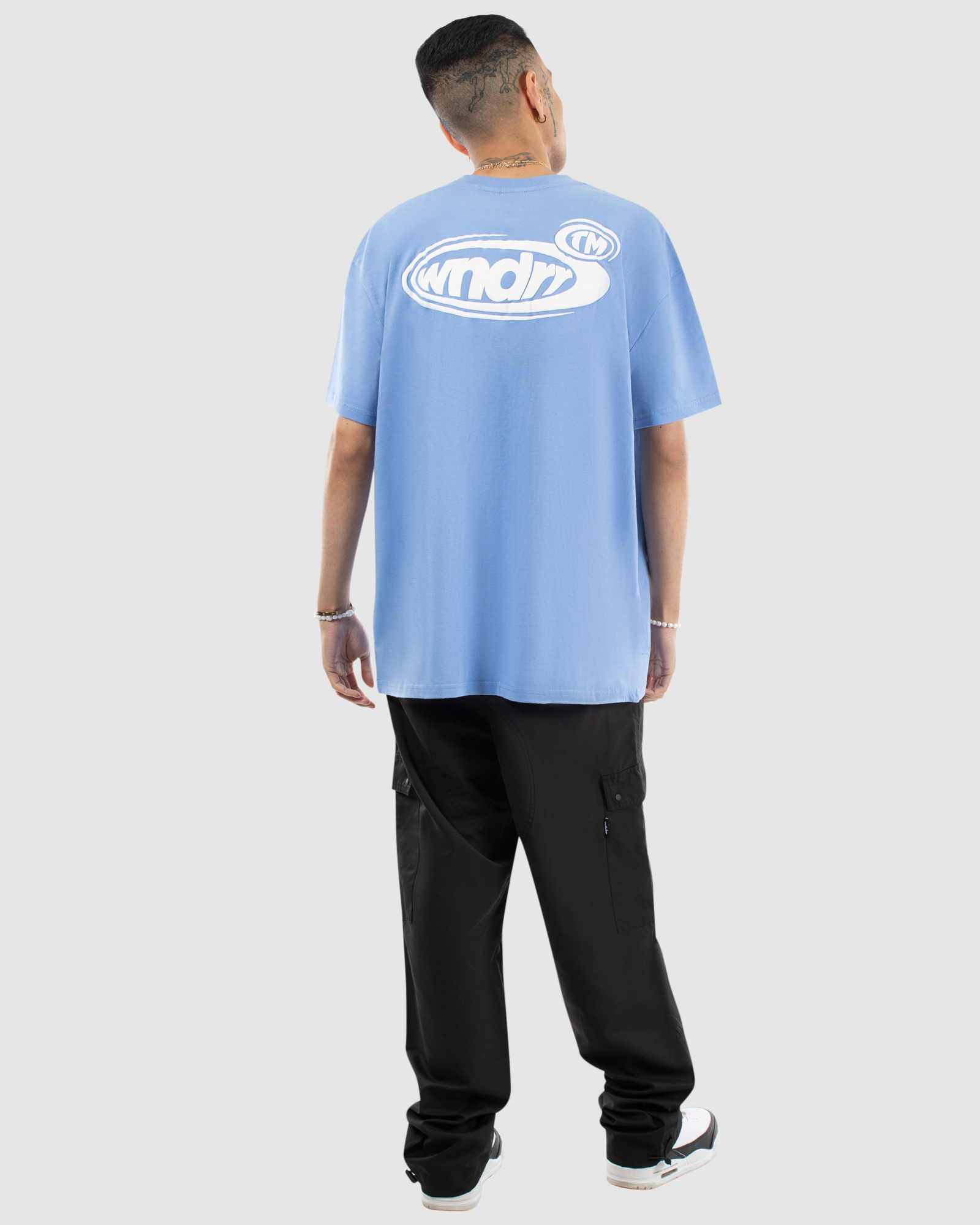 REFLEX BOX FIT TEE - AIR BLUE