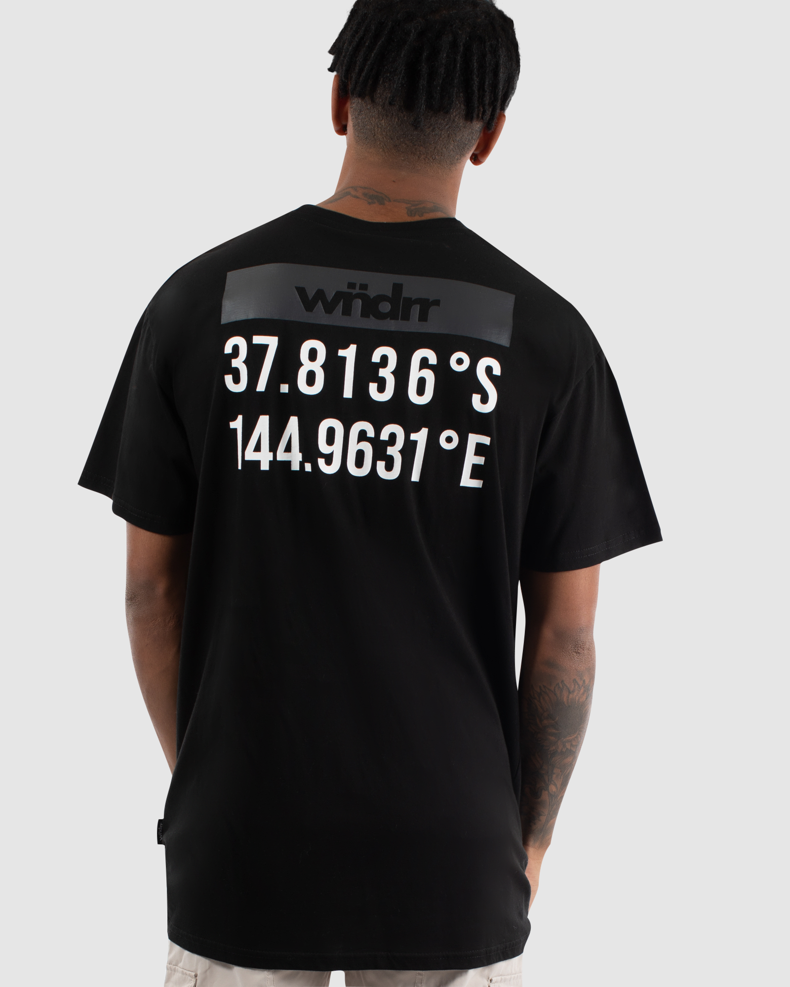 COMPASS CUSTOM FIT TEE - BLACK