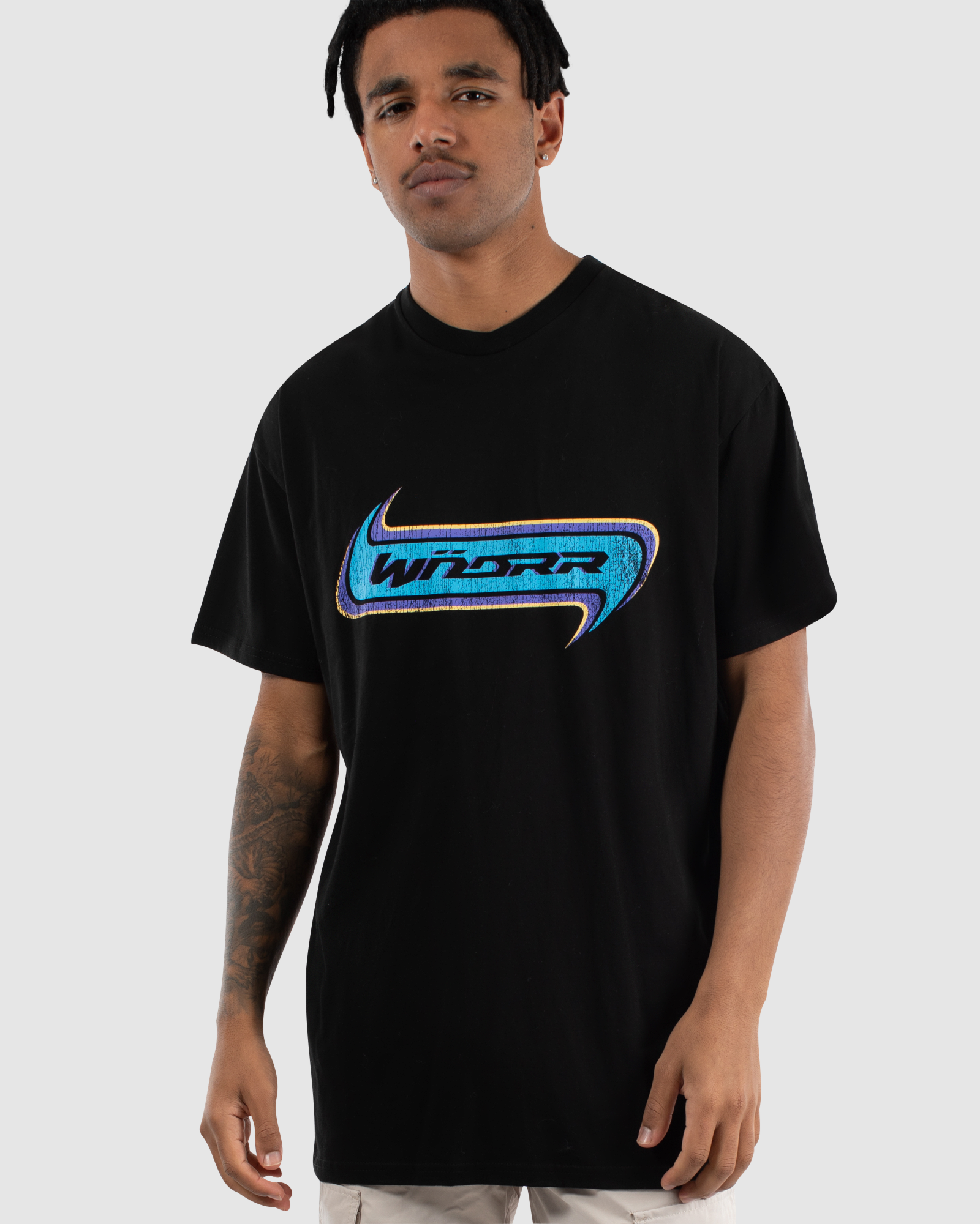 STRIDER CUSTOM FIT TEE - BLACK