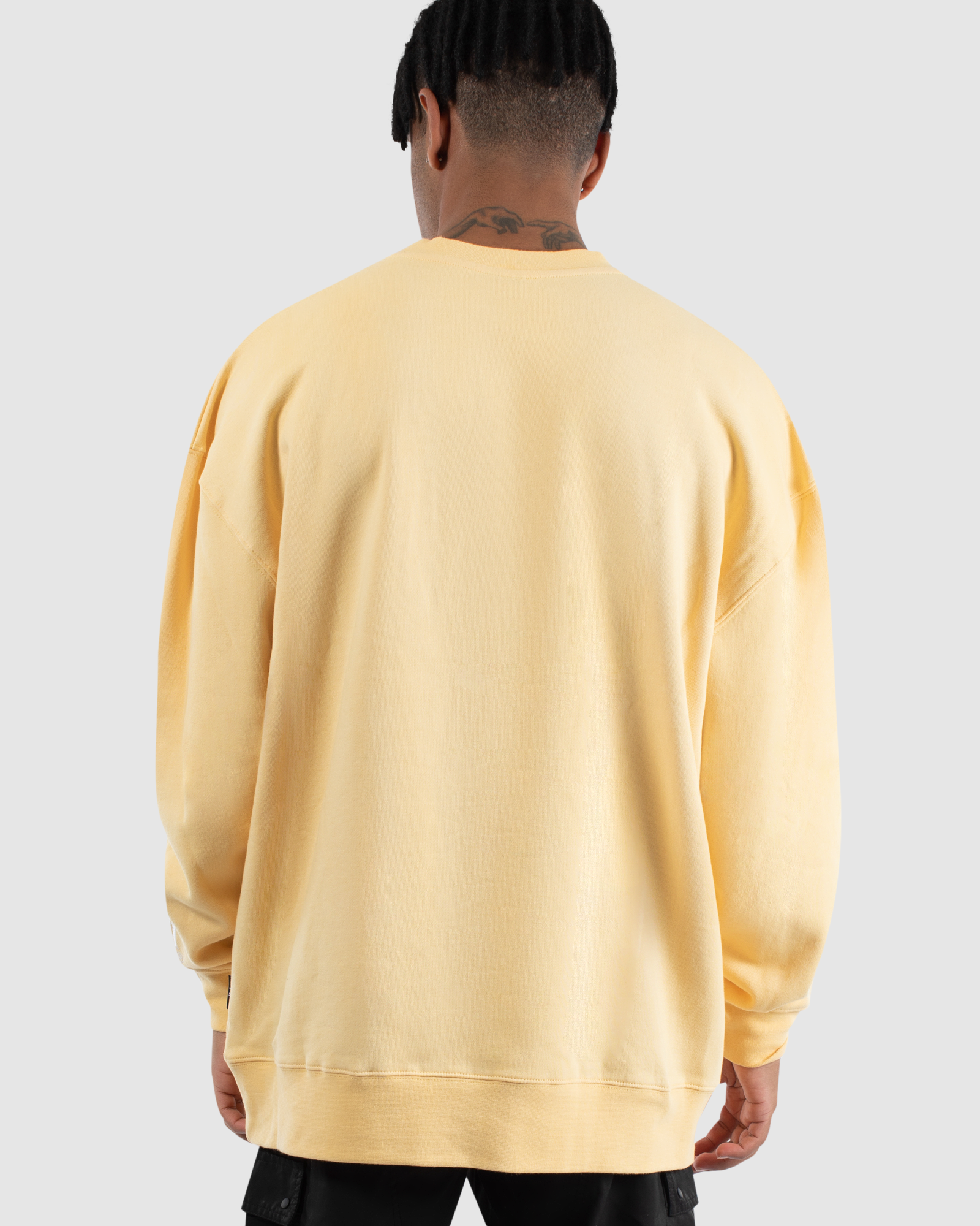 KINGSLAND CREW SWEAT - SUN YELLOW