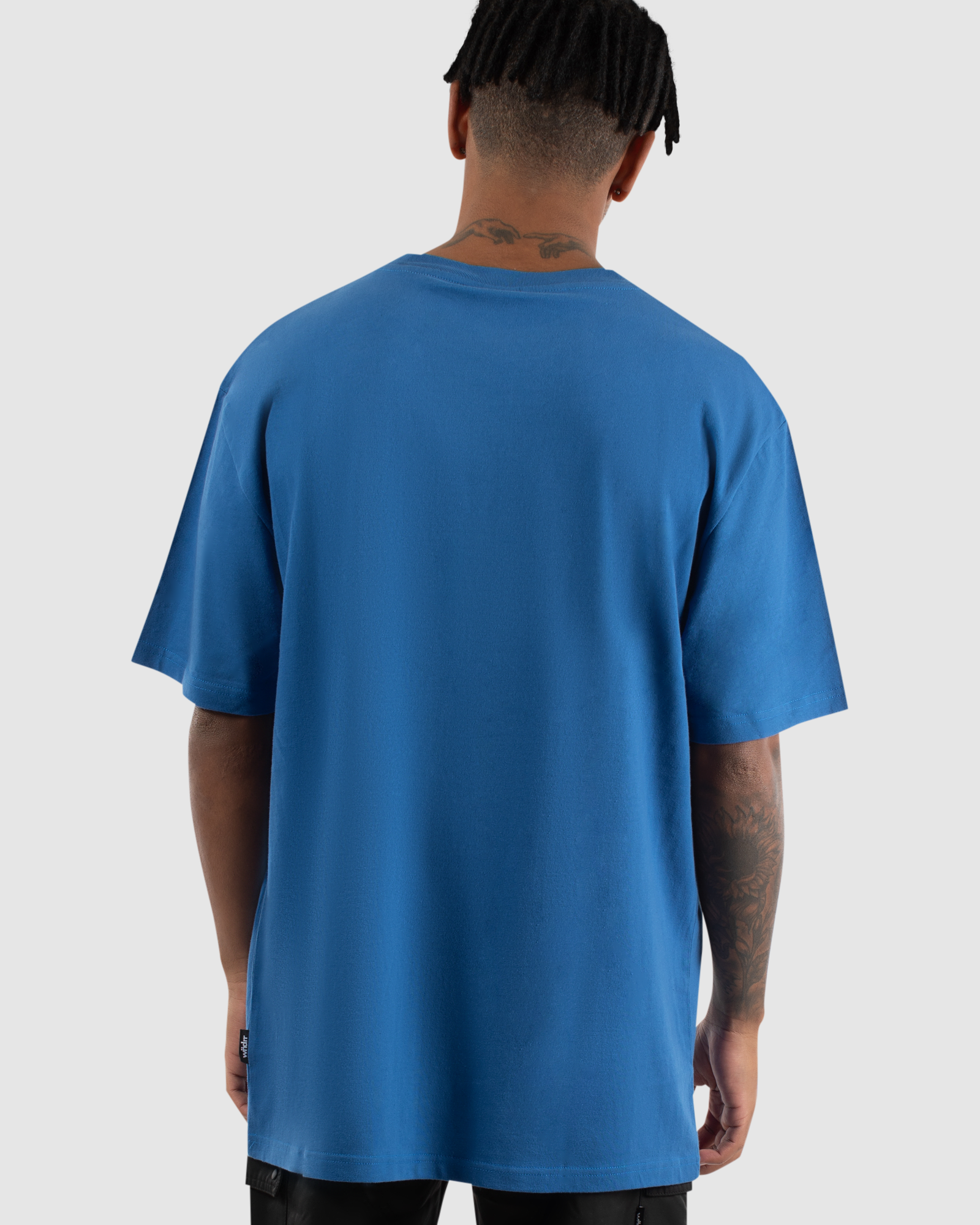 REDUX BOX FIT TEE - COBALT BLUE