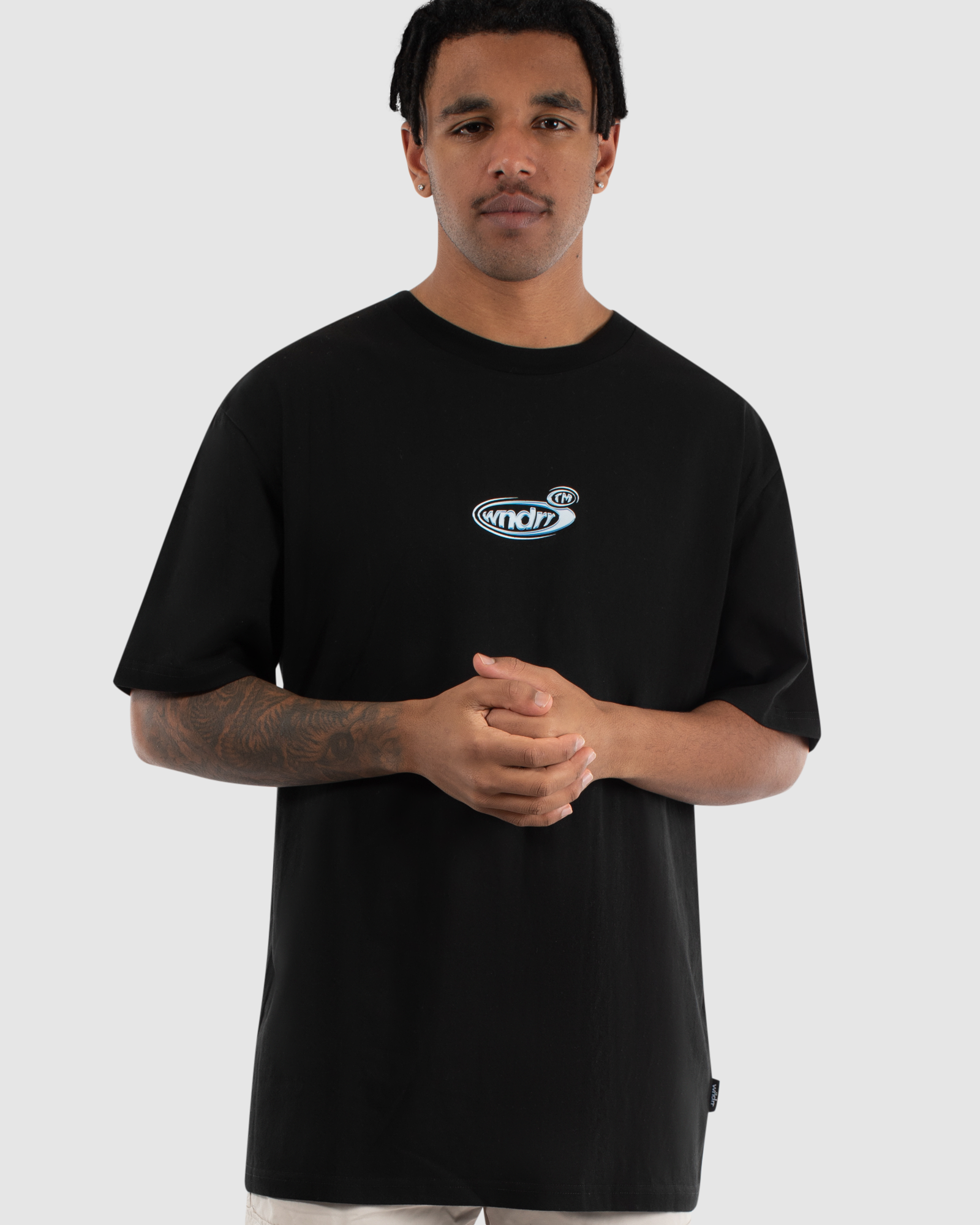REDUX BOX FIT TEE - BLACK