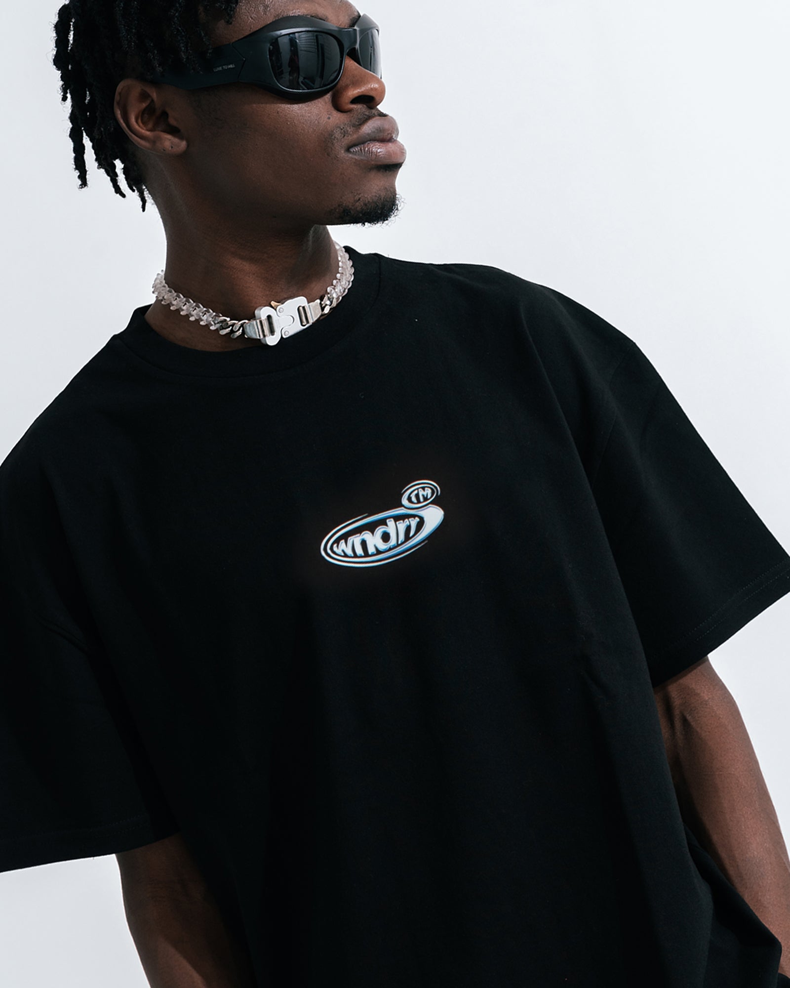 REDUX BOX FIT TEE - BLACK