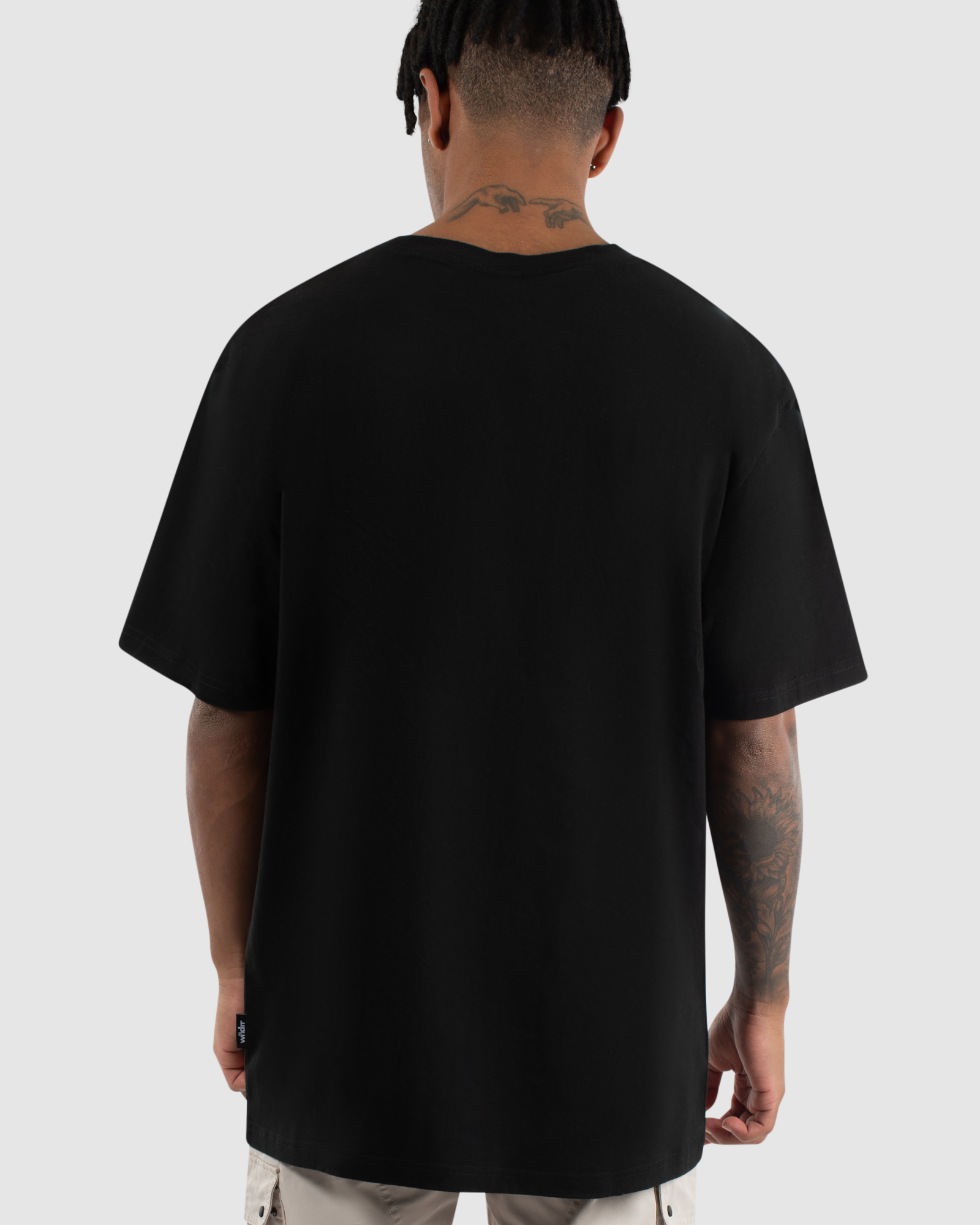 REDUX BOX FIT TEE - BLACK