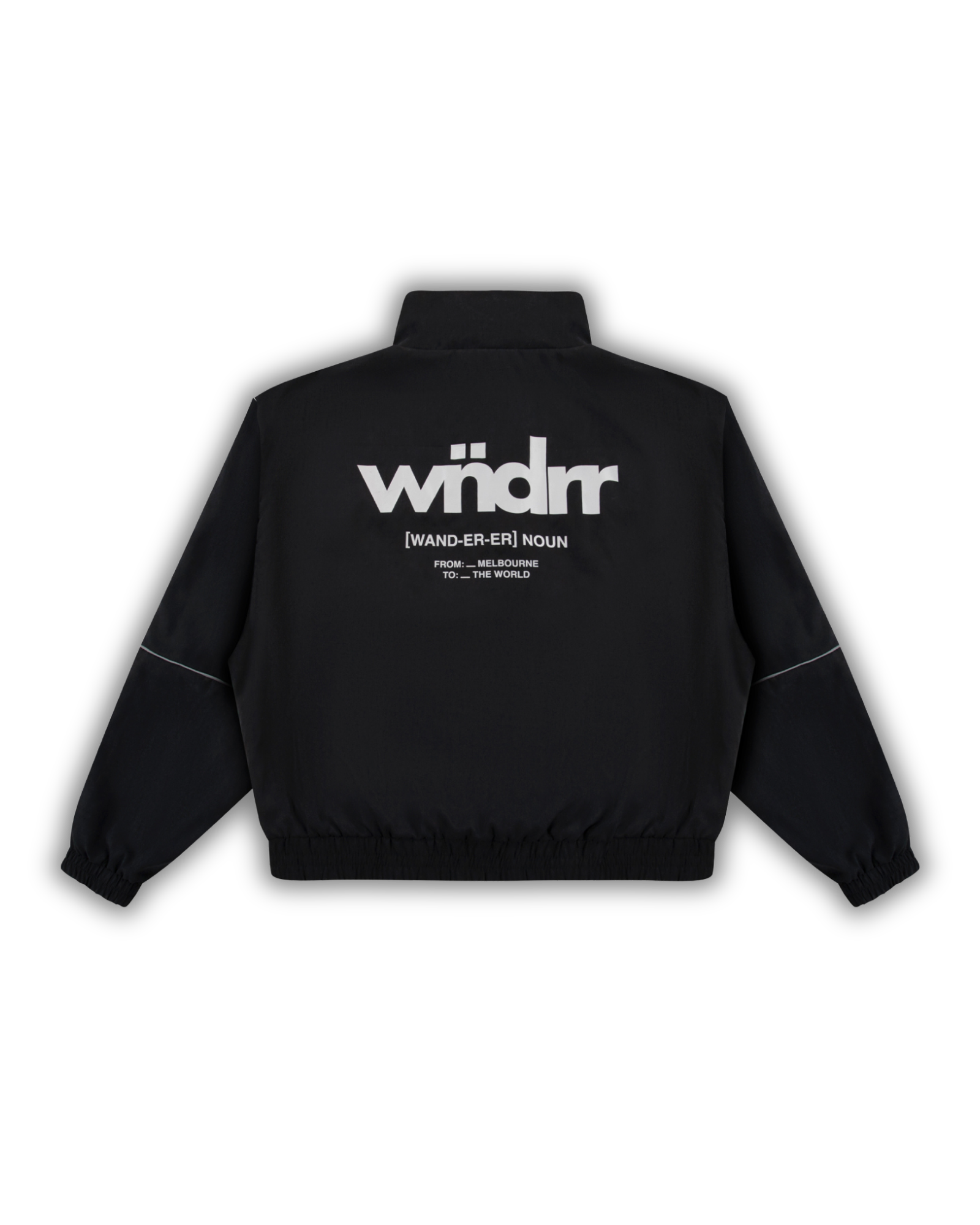 THE WORLD SPORT JACKET - BLACK
