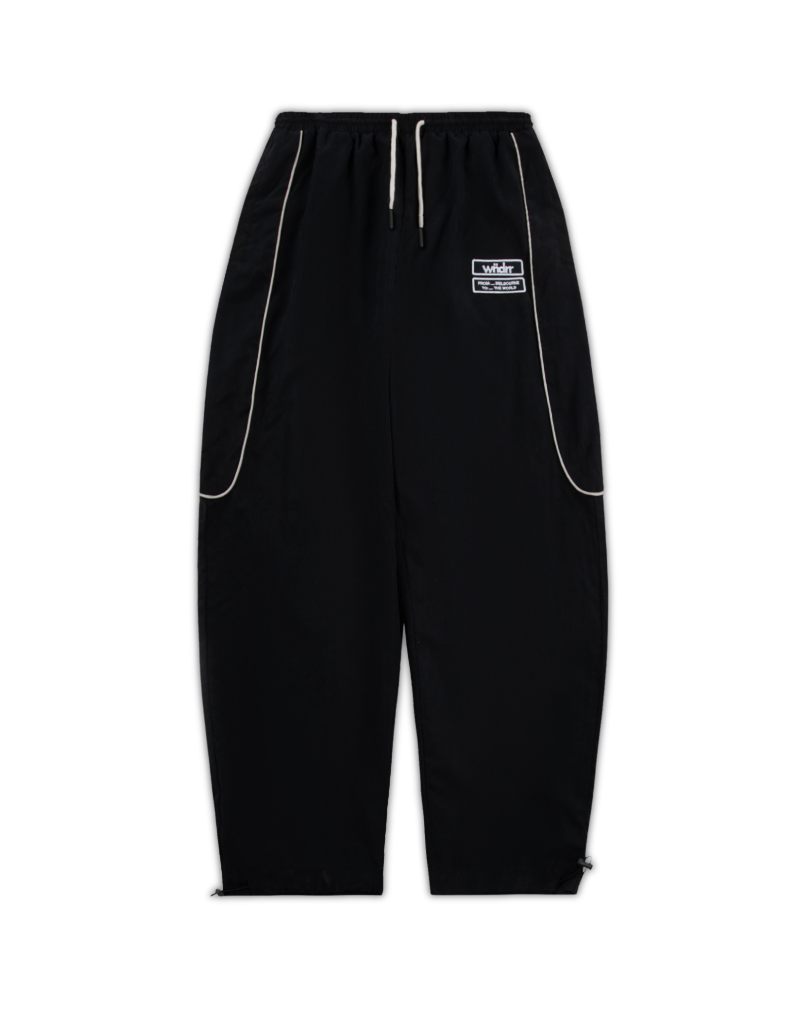 THE WORLD SPORT TRACKPANT - BLACK