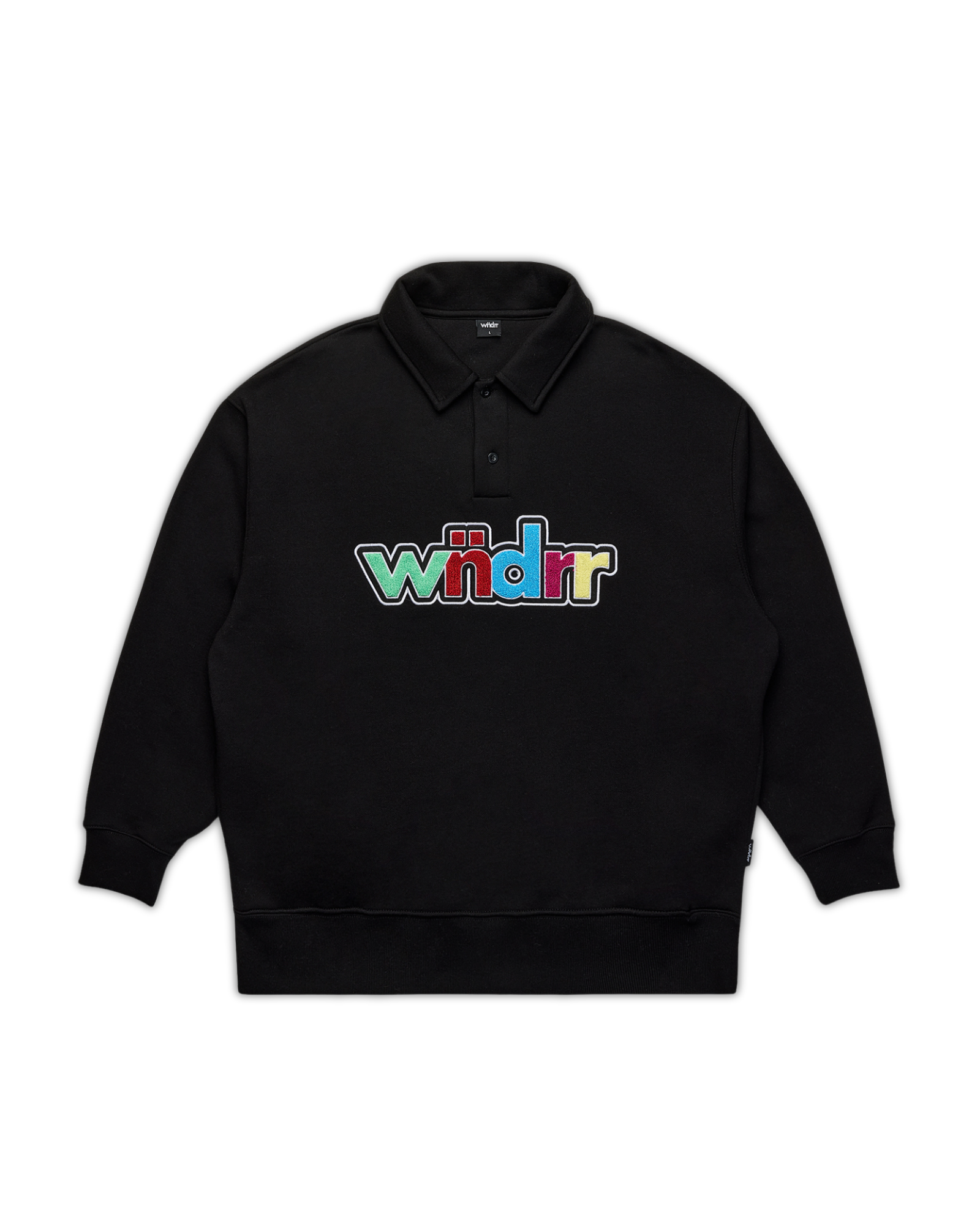 TINT RUGBY SWEAT - BLACK