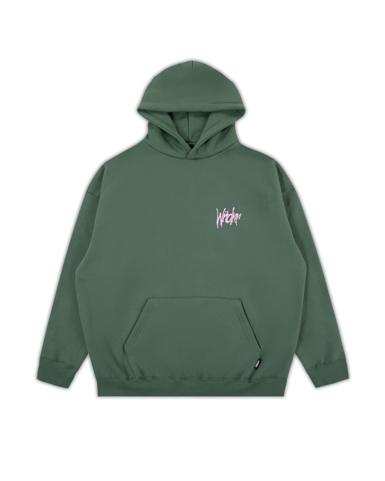 TOP TIER HOOD SWEAT - DARK GREEN